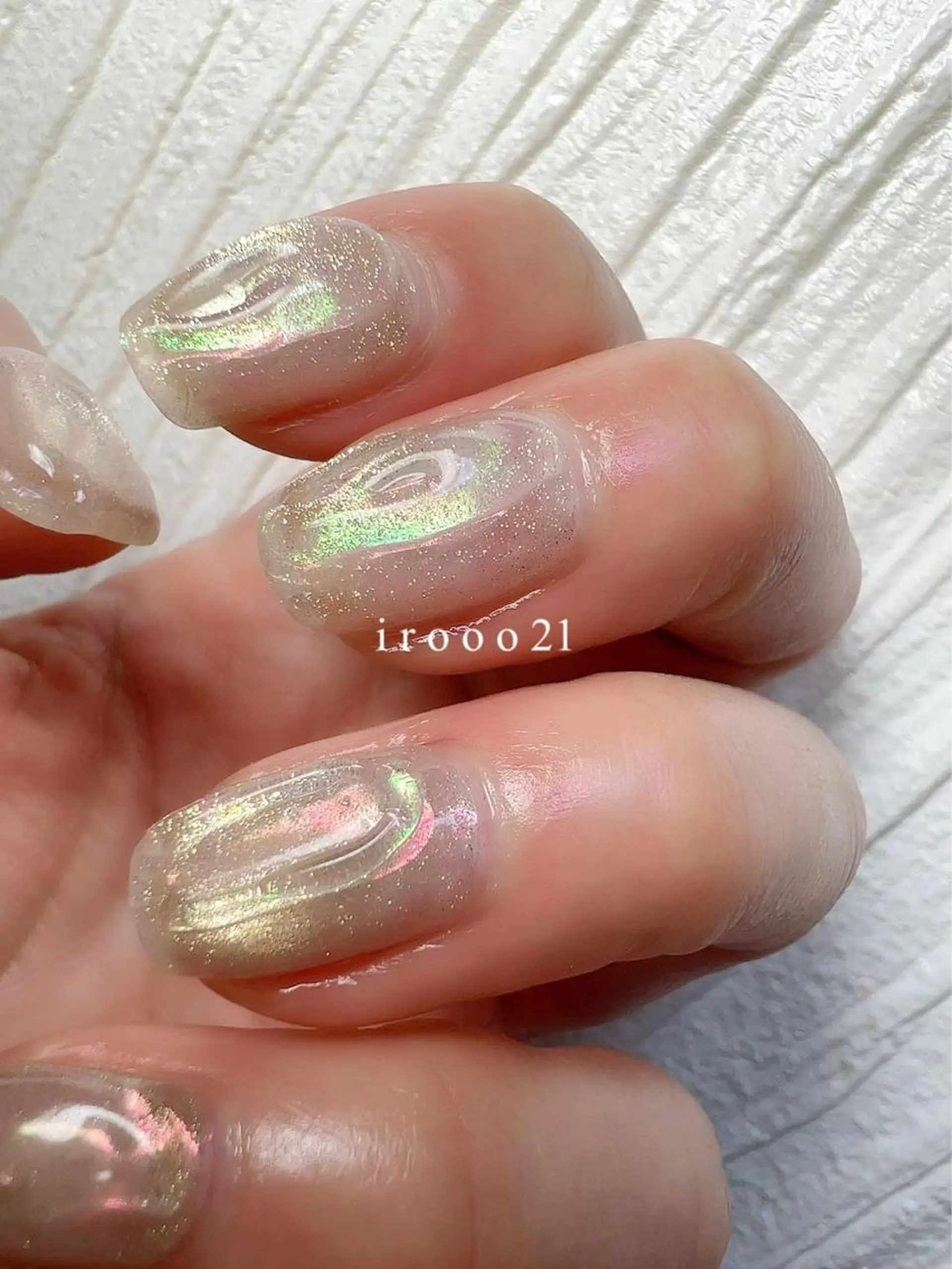 ネイル 氷ネイル・うるうるネイル irooo 21のネイルデザイン