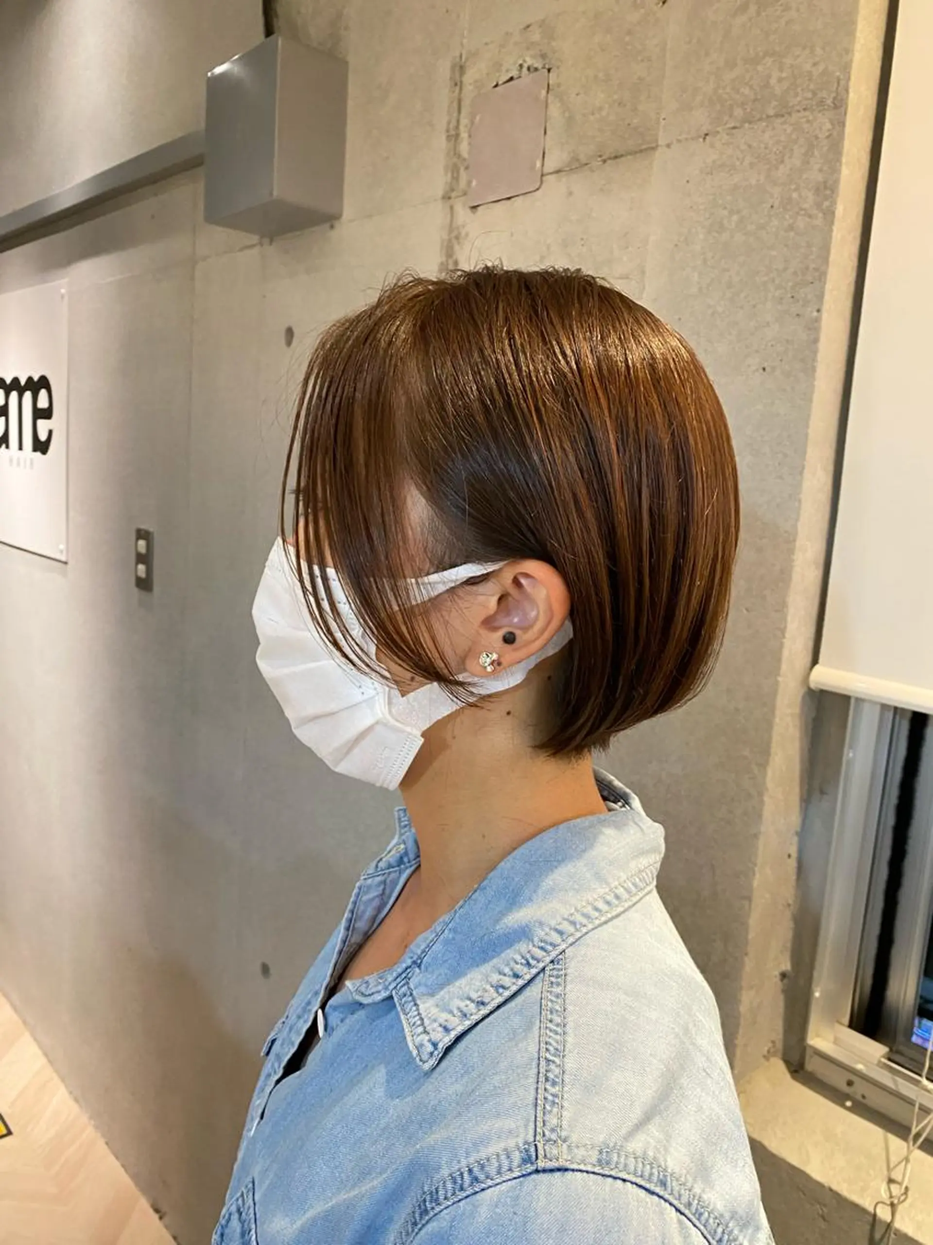 ショート 似合わせカット ショートヘア カット ヘアカラー トリートメント 西山 恵太郎のヘアスタイル