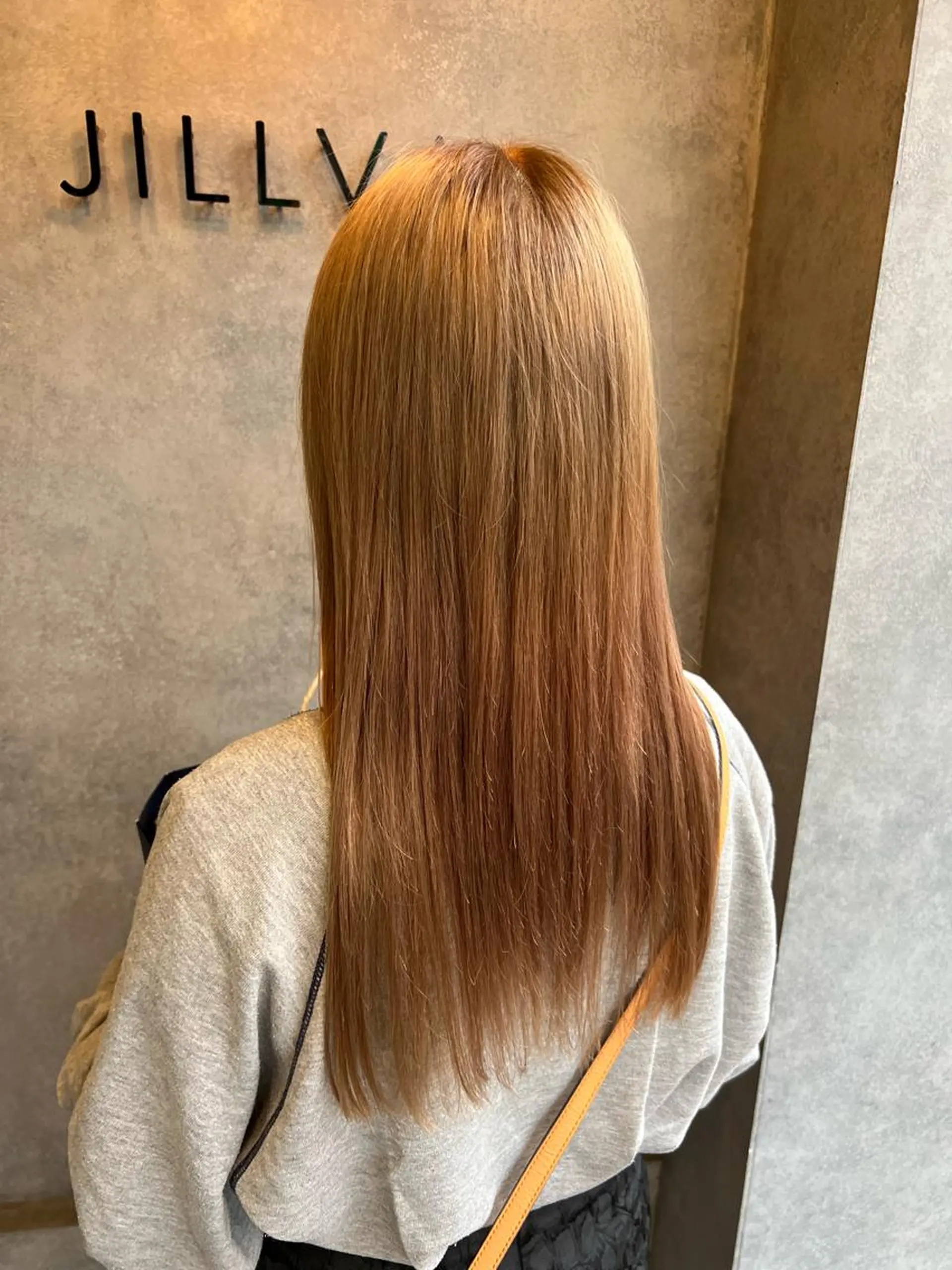 ロング カラー N°jillva 𝑘𝑎𝑟𝑖𝑛のヘアスタイル