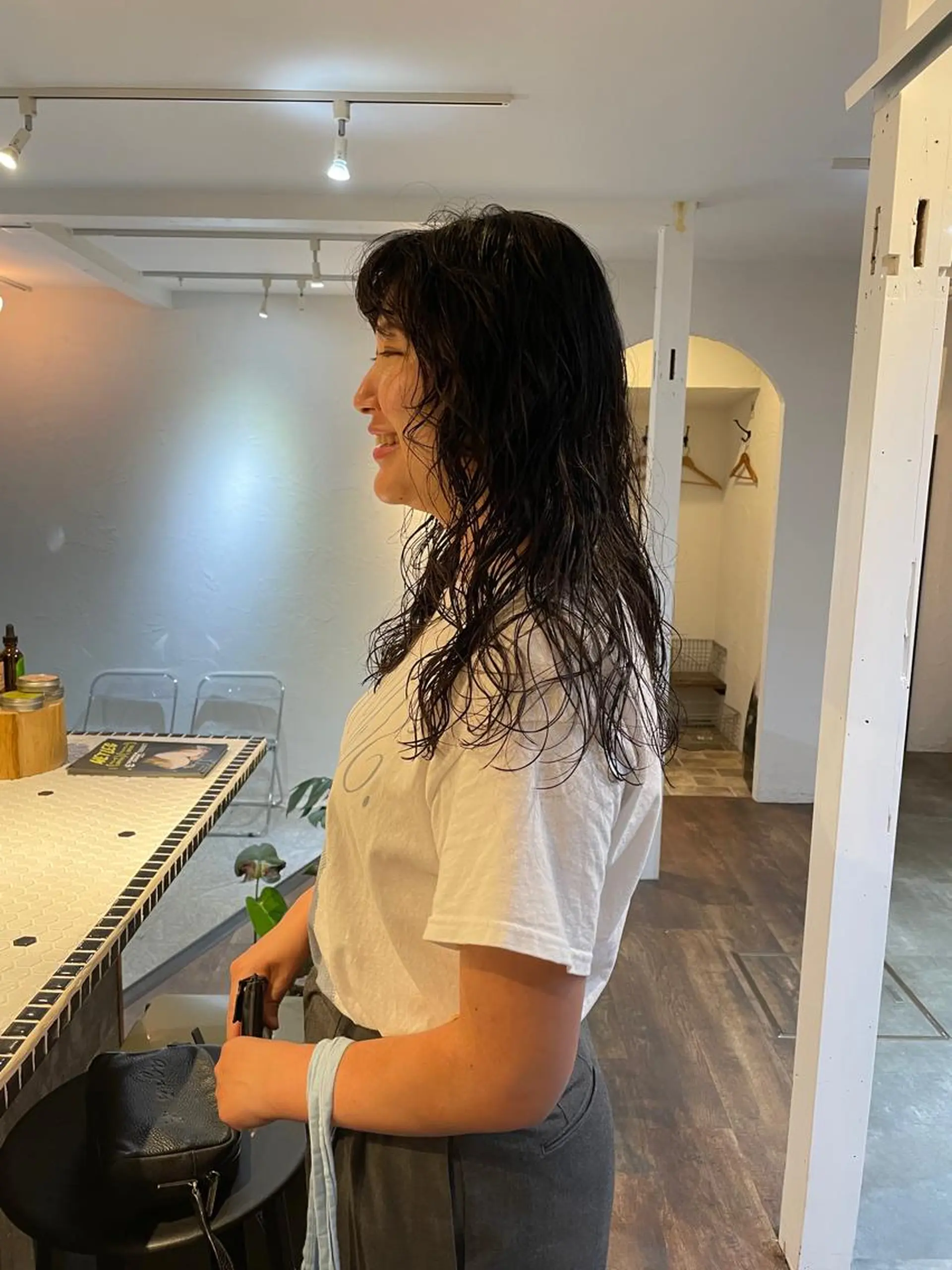 ロング パーマ 高橋 愛美のヘアスタイル