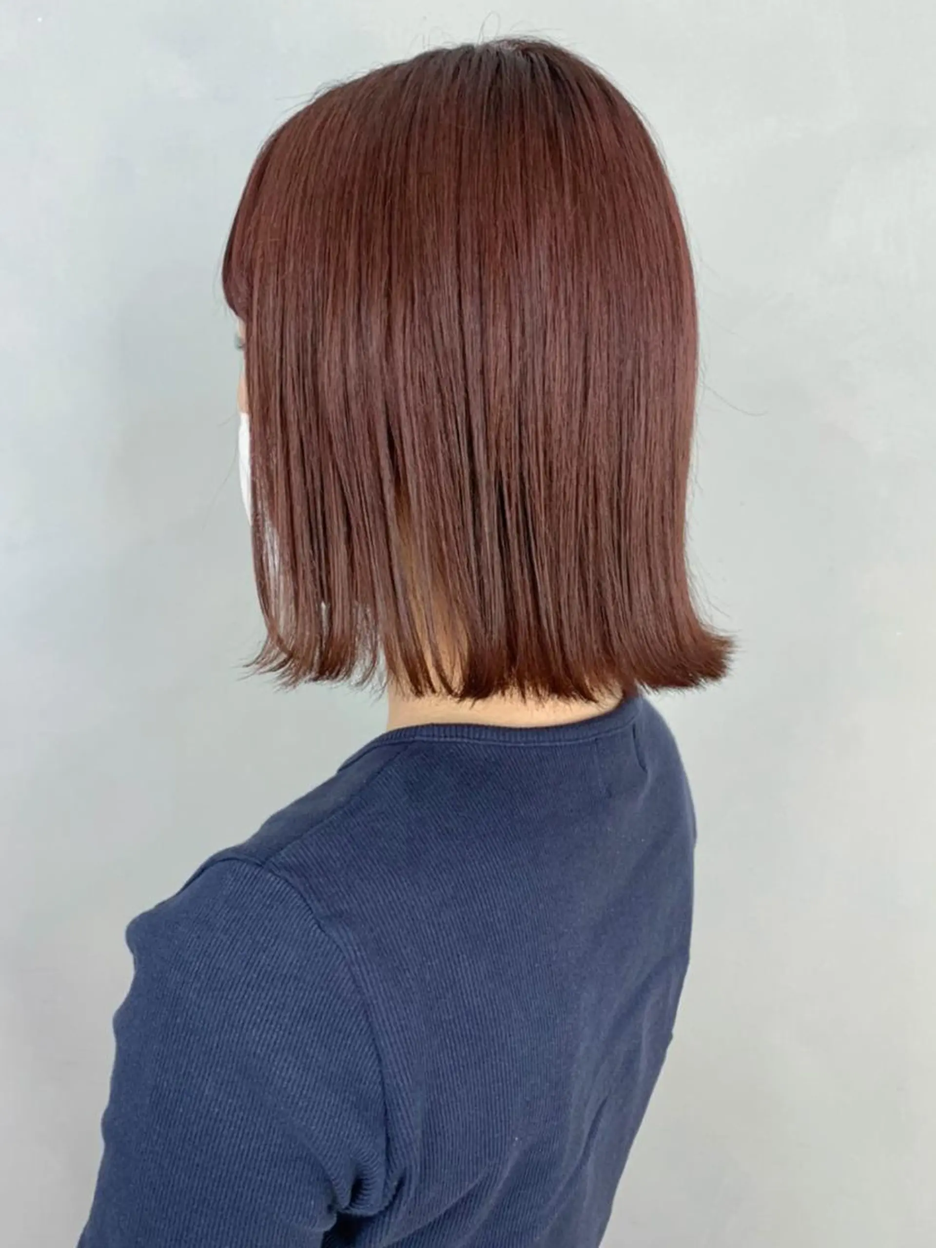 カラー パーマ ヘアアレンジ ブラウンカラー ピンクカラー カット ヘアカラー トリートメント ITbyALBUM 藤沢店のヘアスタイル