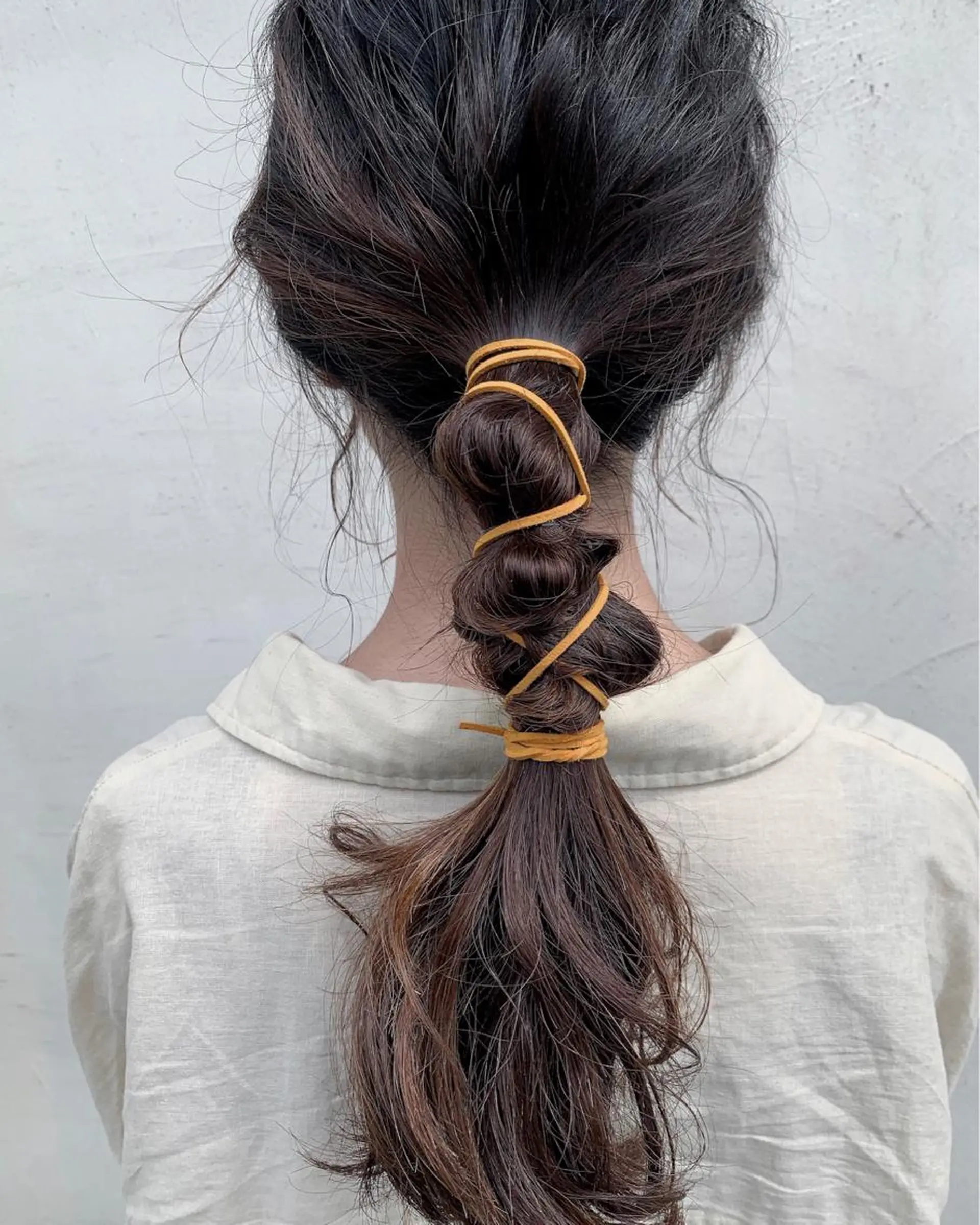 セミロング カラー ヘアアレンジ 🦋透明感カラー🦋 CHIHARUのヘアスタイル