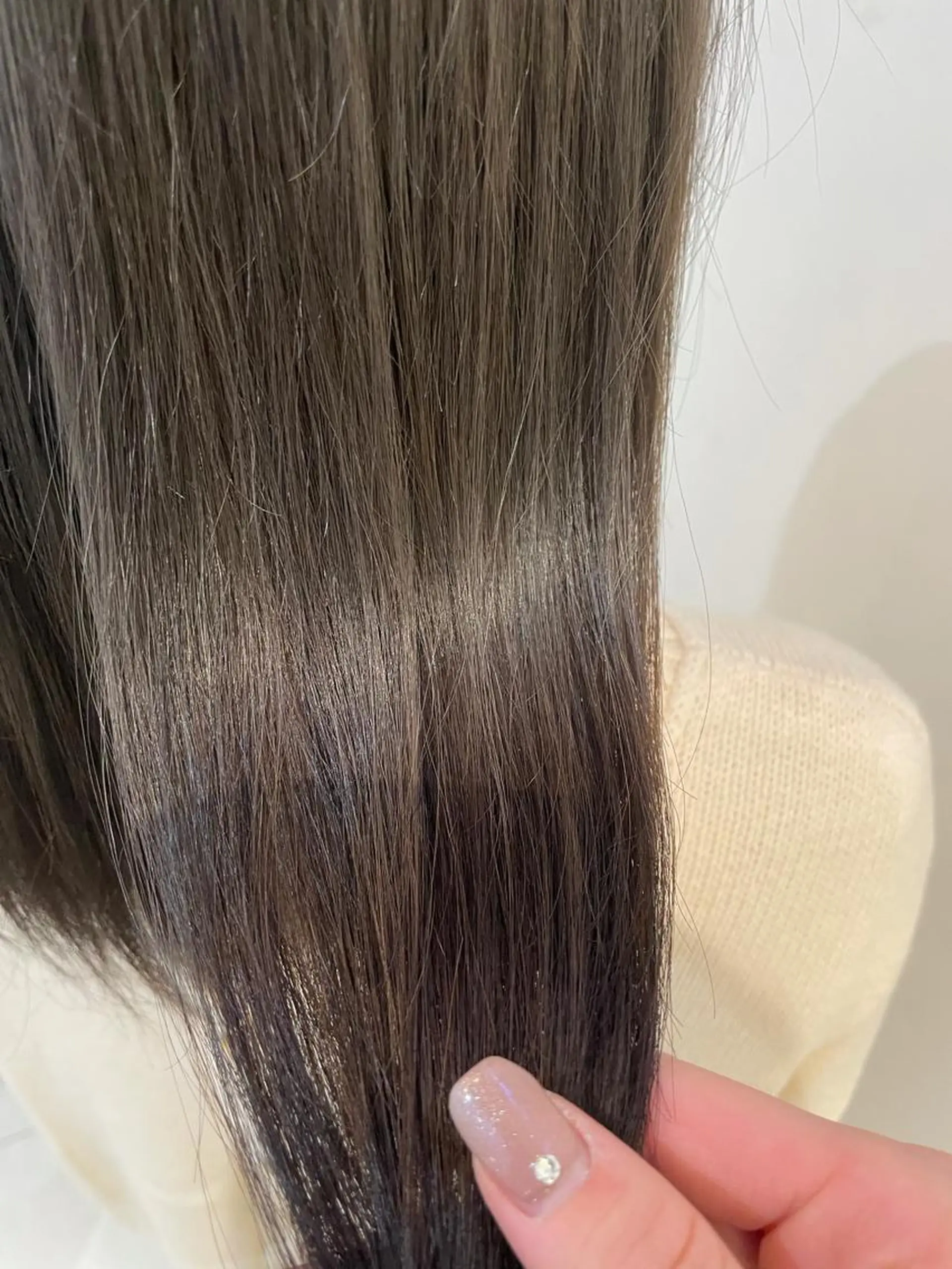 カラー ヘアカラー トリートメント 髪質改善カラー🤍 エクステ✨君島由実子のヘアスタイル