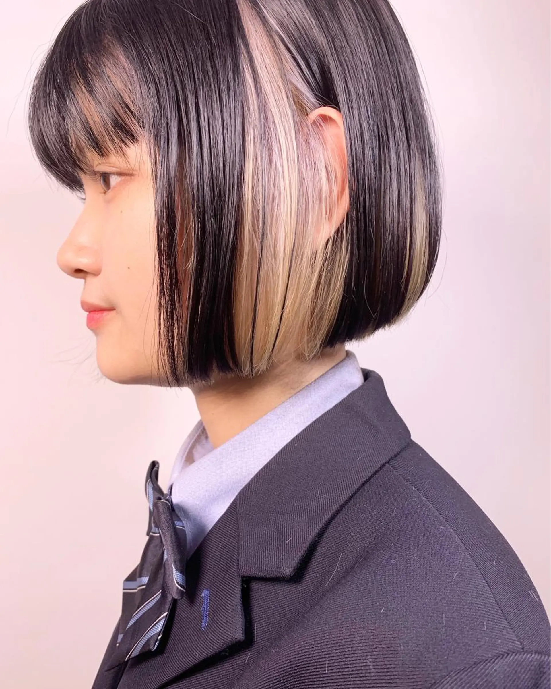 ショート カラー ブリーチ ケアブリーチ デザインカラー tension 【テンション】のヘアスタイル