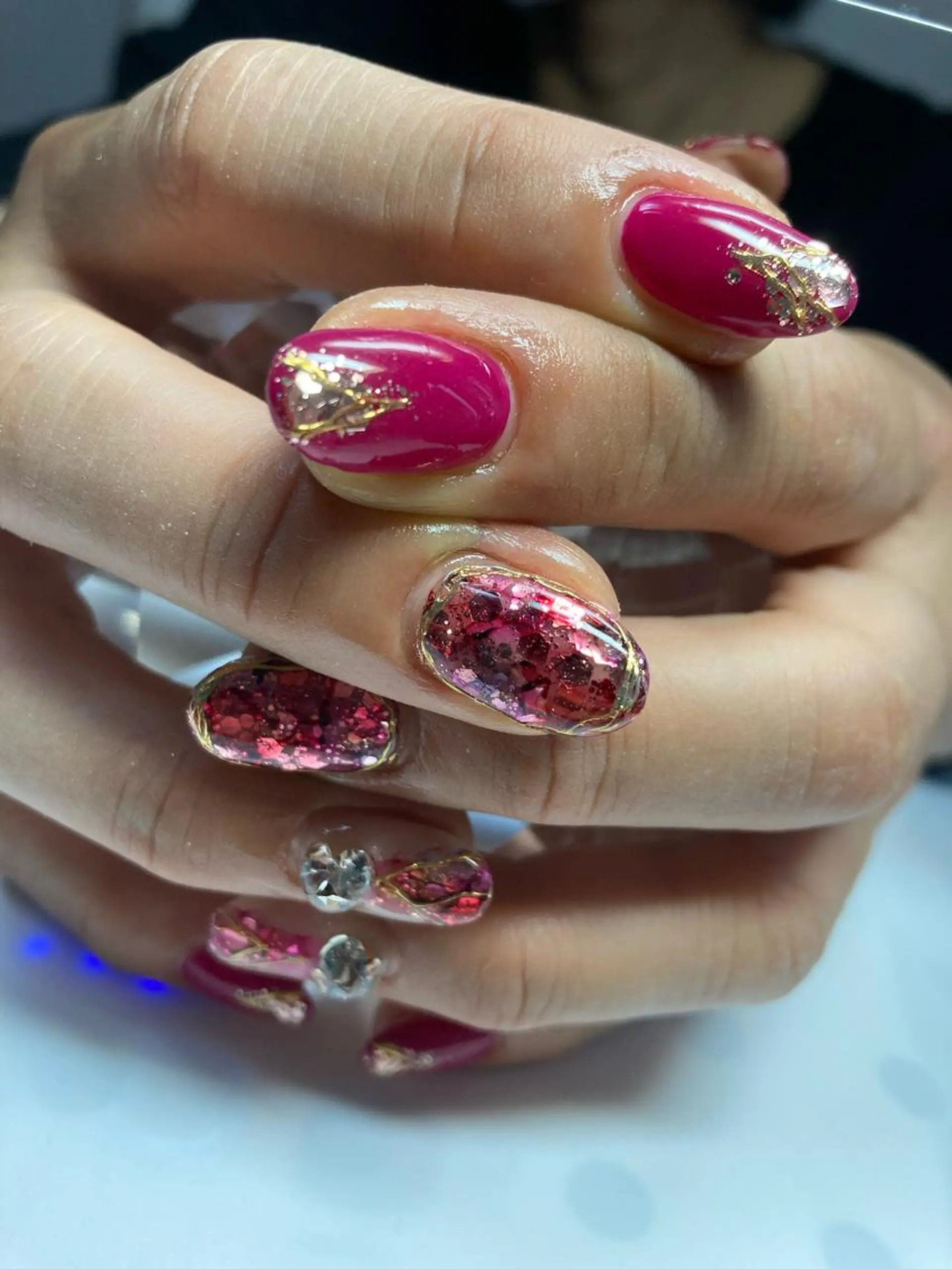 ミディアム ネイル nail yukkoのネイルデザイン