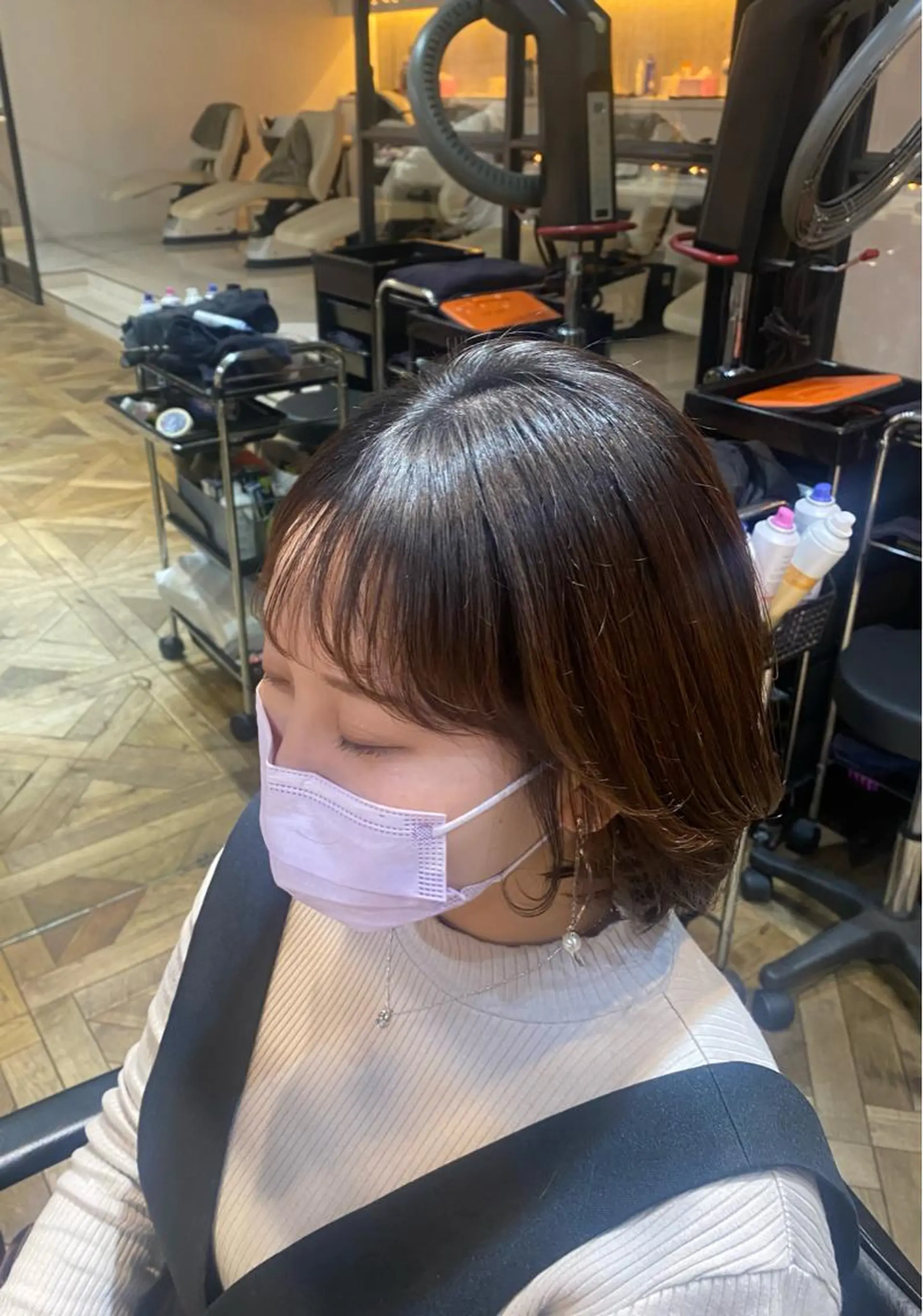 ショート ボブ 伸ばしかけ LOTUS表参道所属・【代表】 🌟MASA🌟美髪のヘアスタイル