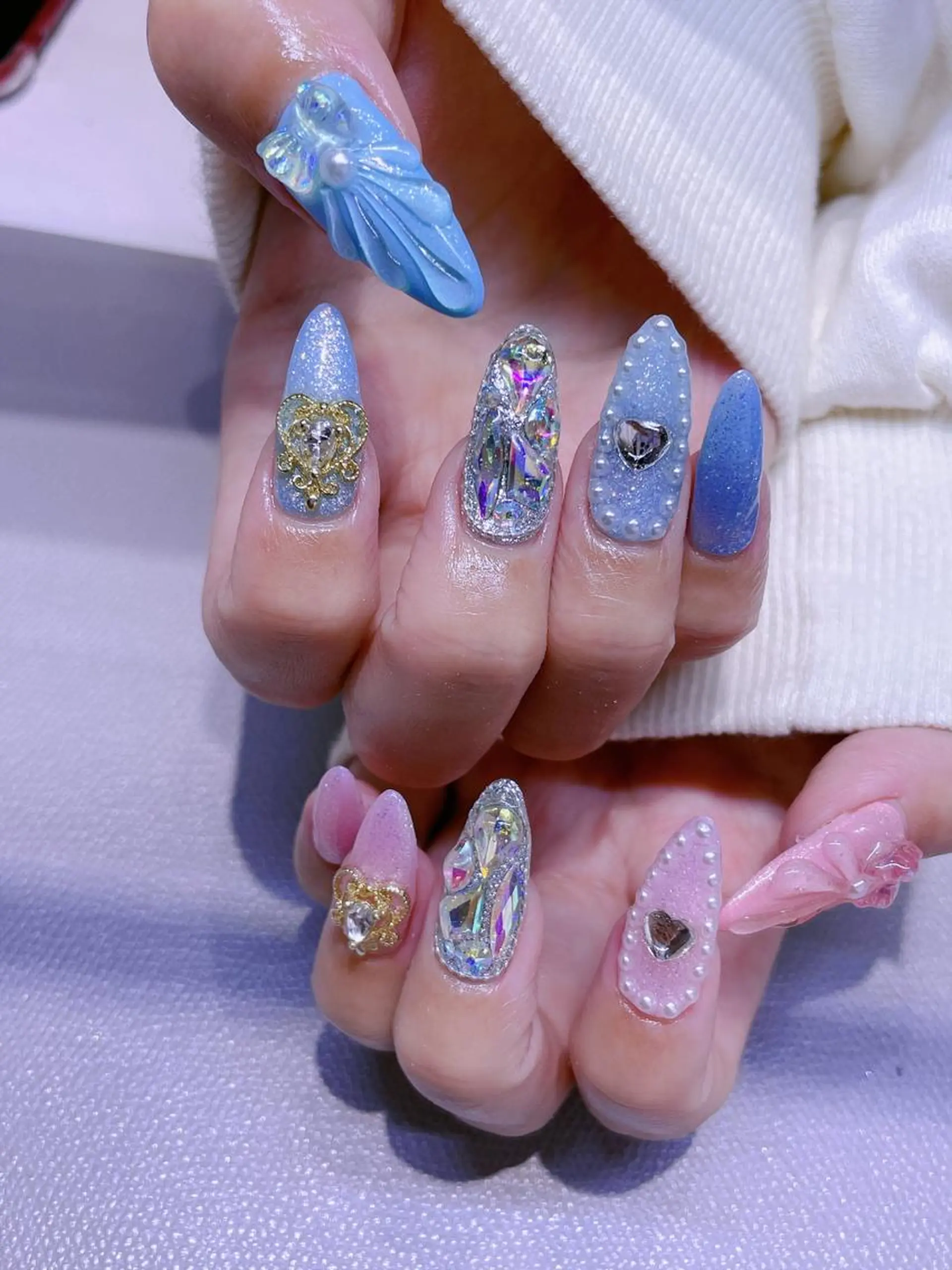 ネイル 長さだし専門店 M2 rikaのネイルデザイン