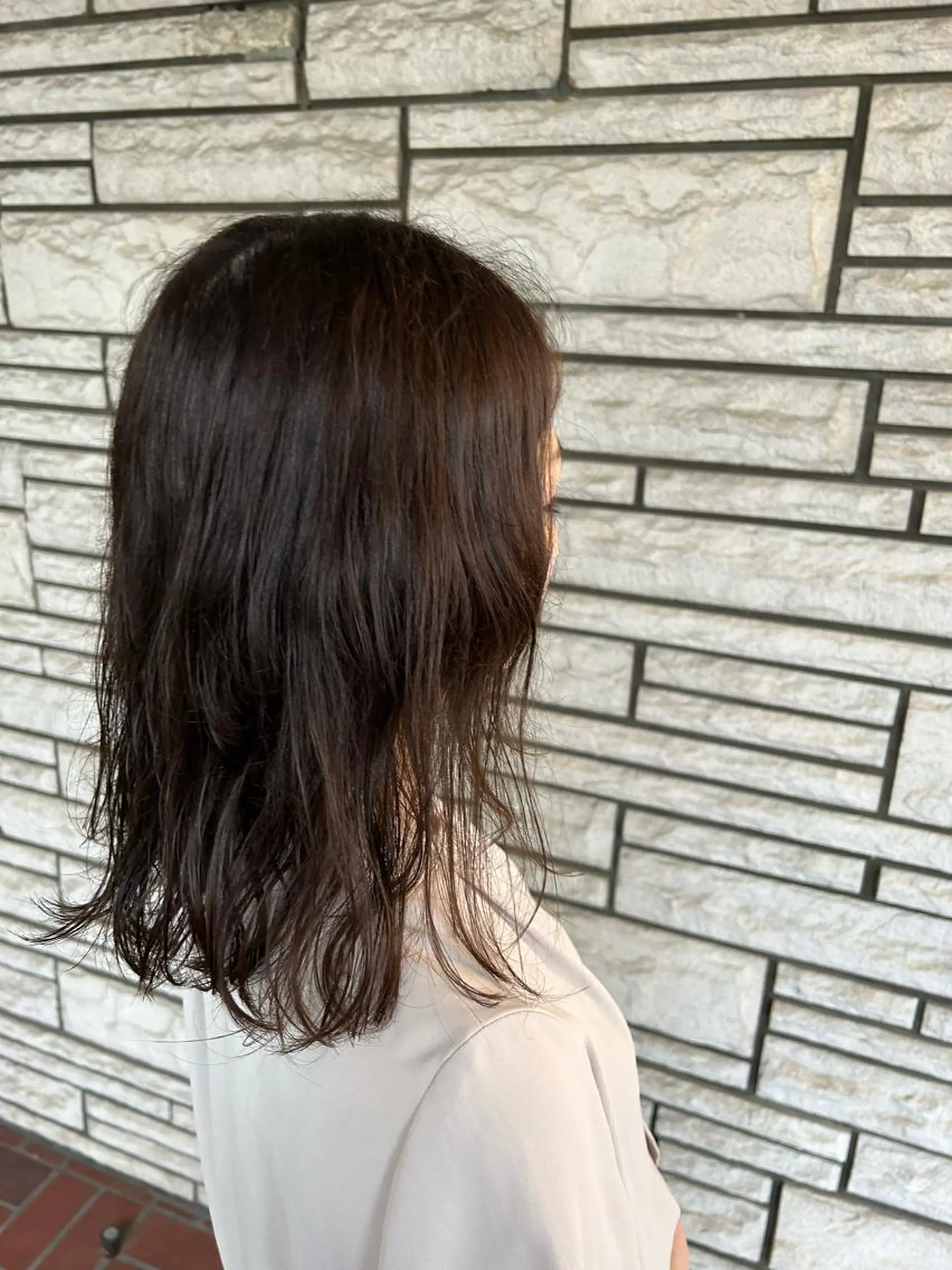 ミディアム アサダサユ🌿‬ fleurdelisのヘアスタイル