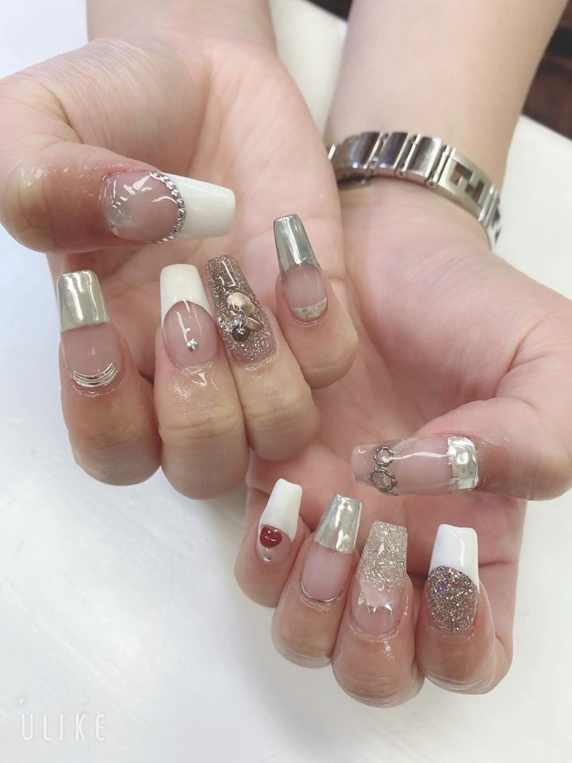 ミディアム ハンドネイル JNA認定講師🌸 RIEのネイルデザイン