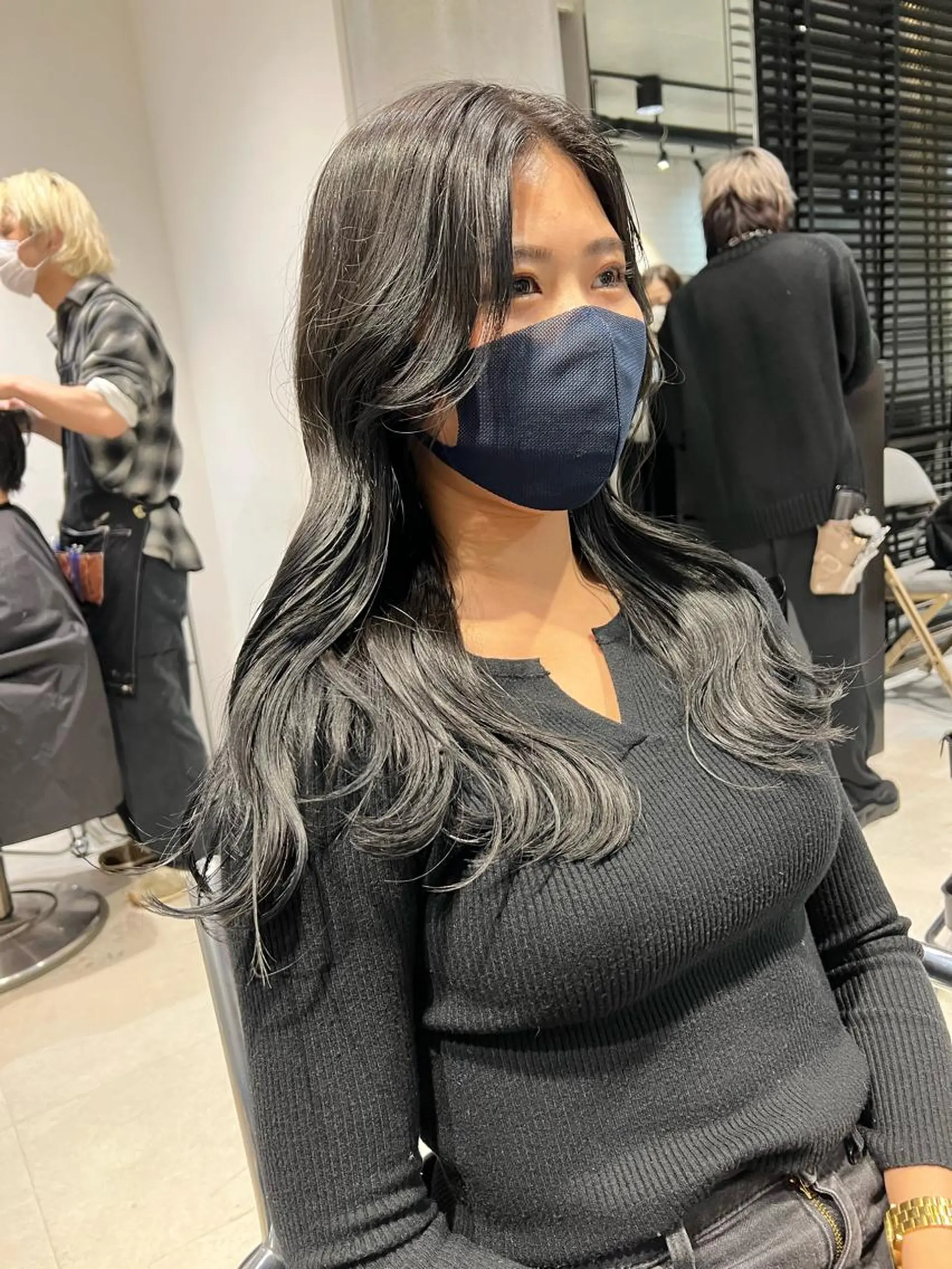 ロング カラー カット ヘアカラー トリートメント レイヤー/透明感 カラー🌿KANTAのヘアスタイル