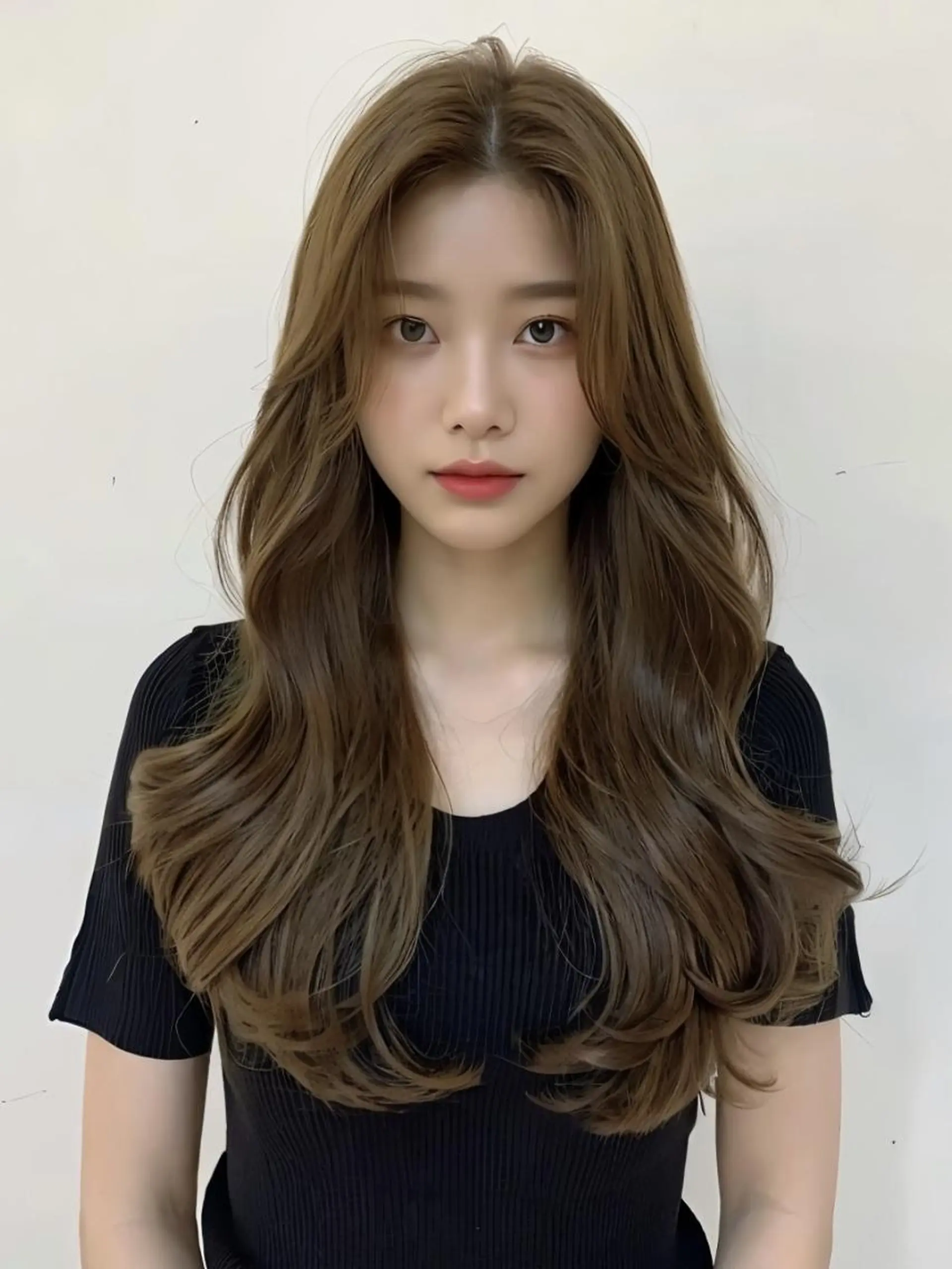 セミロング カット 髪質改善🇰🇷 レイヤーカット/梅田のヘアスタイル