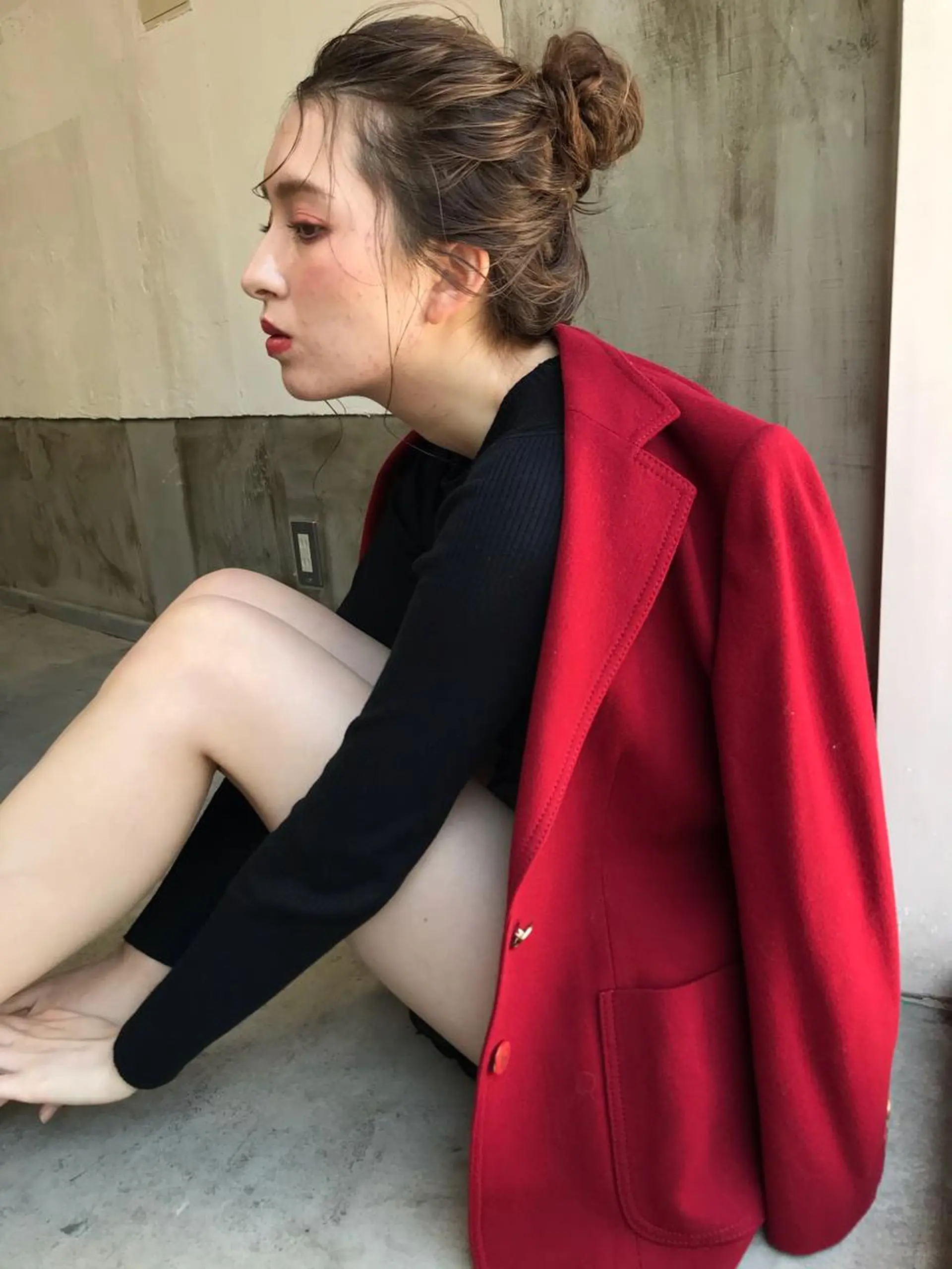 ヘアアレンジ お団子ヘア ヘアセット 韓国 / 中国ヘア 🦋Noniのヘアスタイル