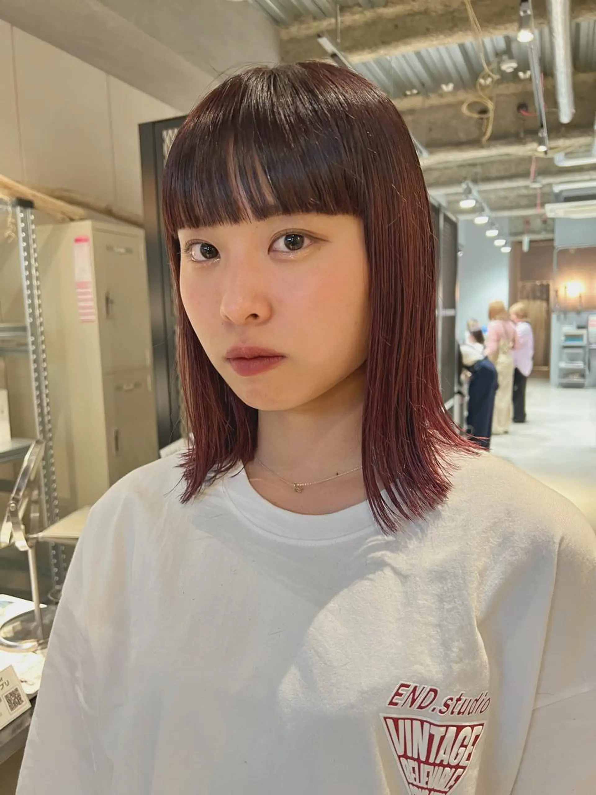 セミロング 大澤 叶方のヘアスタイル