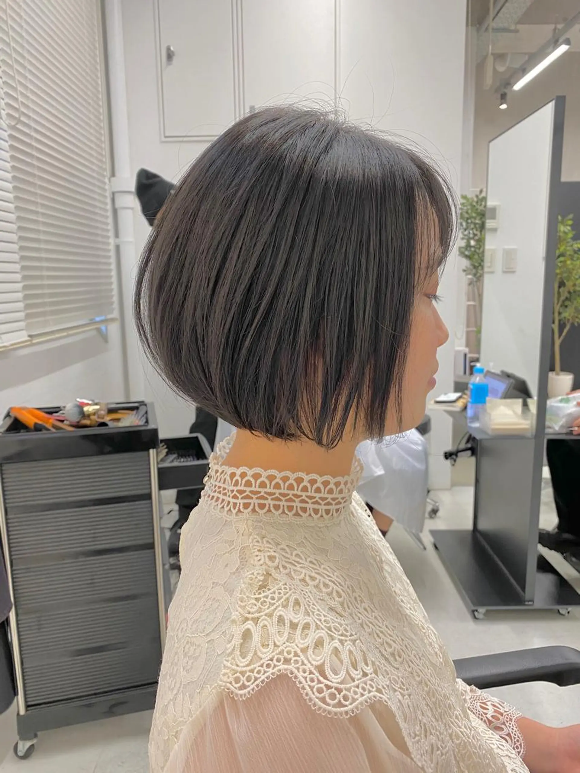 ショート カラー ボブ カット 似合わせ専門美容師 なかじまのヘアスタイル