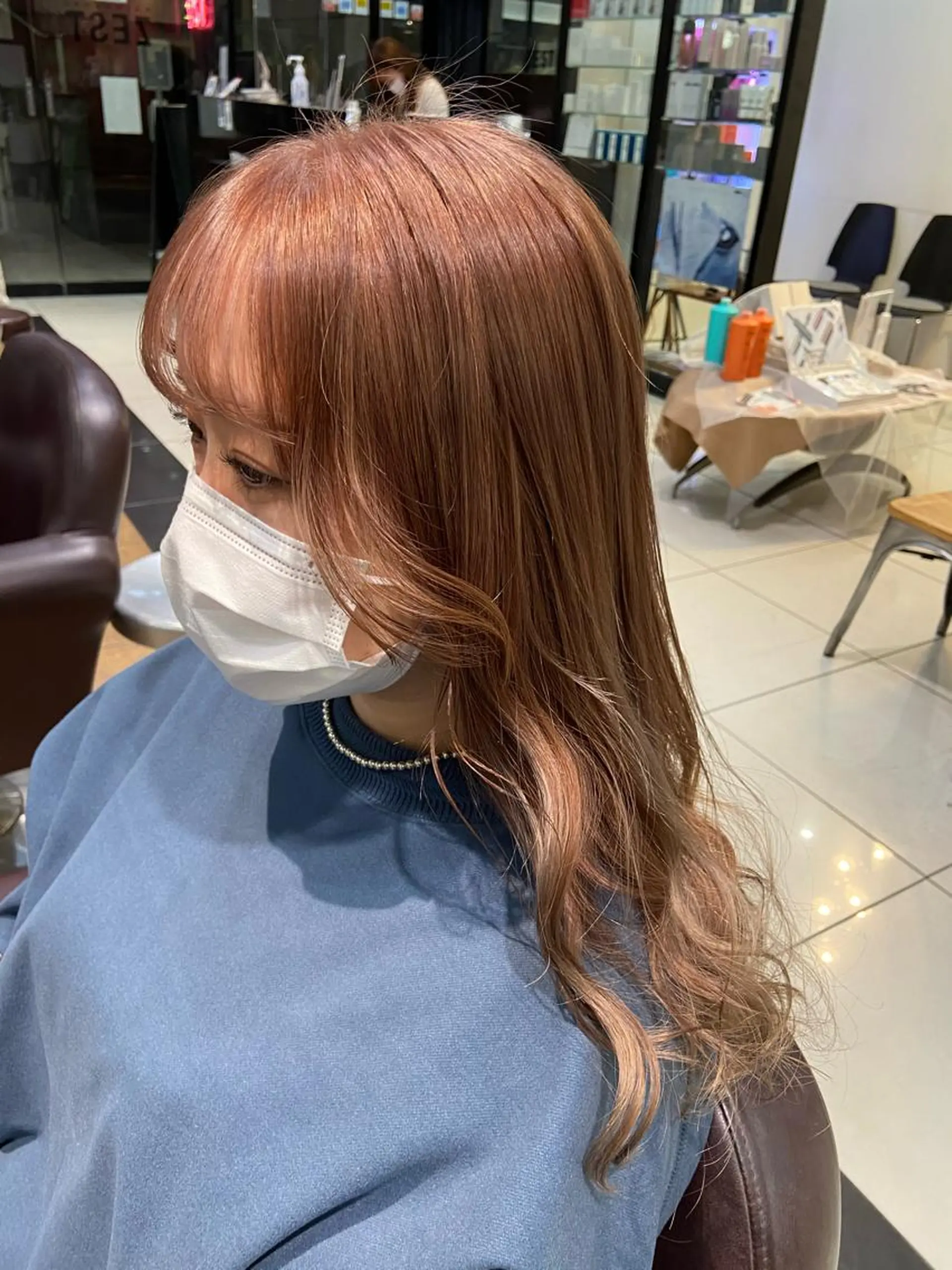 ロング カラー 🧸プルエクステ❤︎ ネイルKAO🧸のヘアスタイル