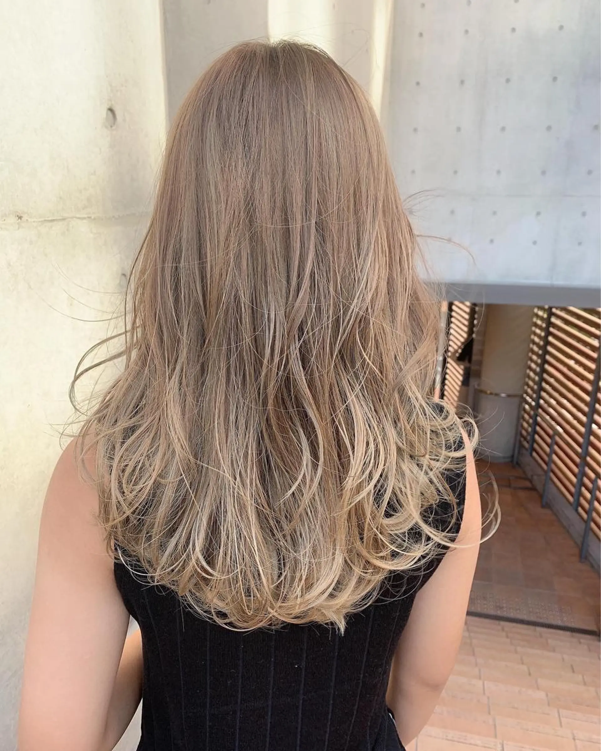 ロング カラー box  mico. mutsumiのヘアスタイル