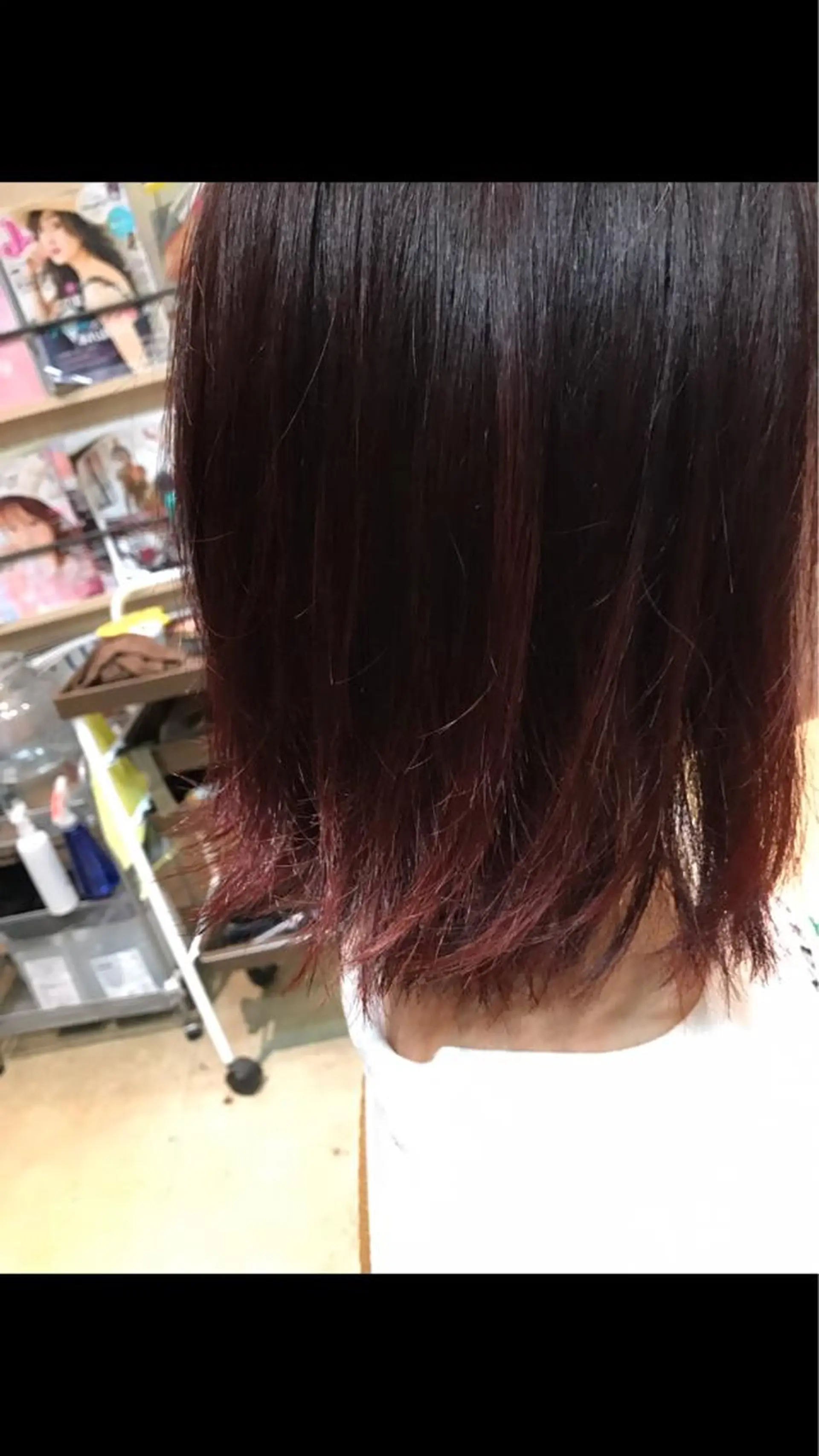 ショート パープルカラー PEAKS　渋谷店所属・髪質改善🌟 TAKERUのヘアスタイル