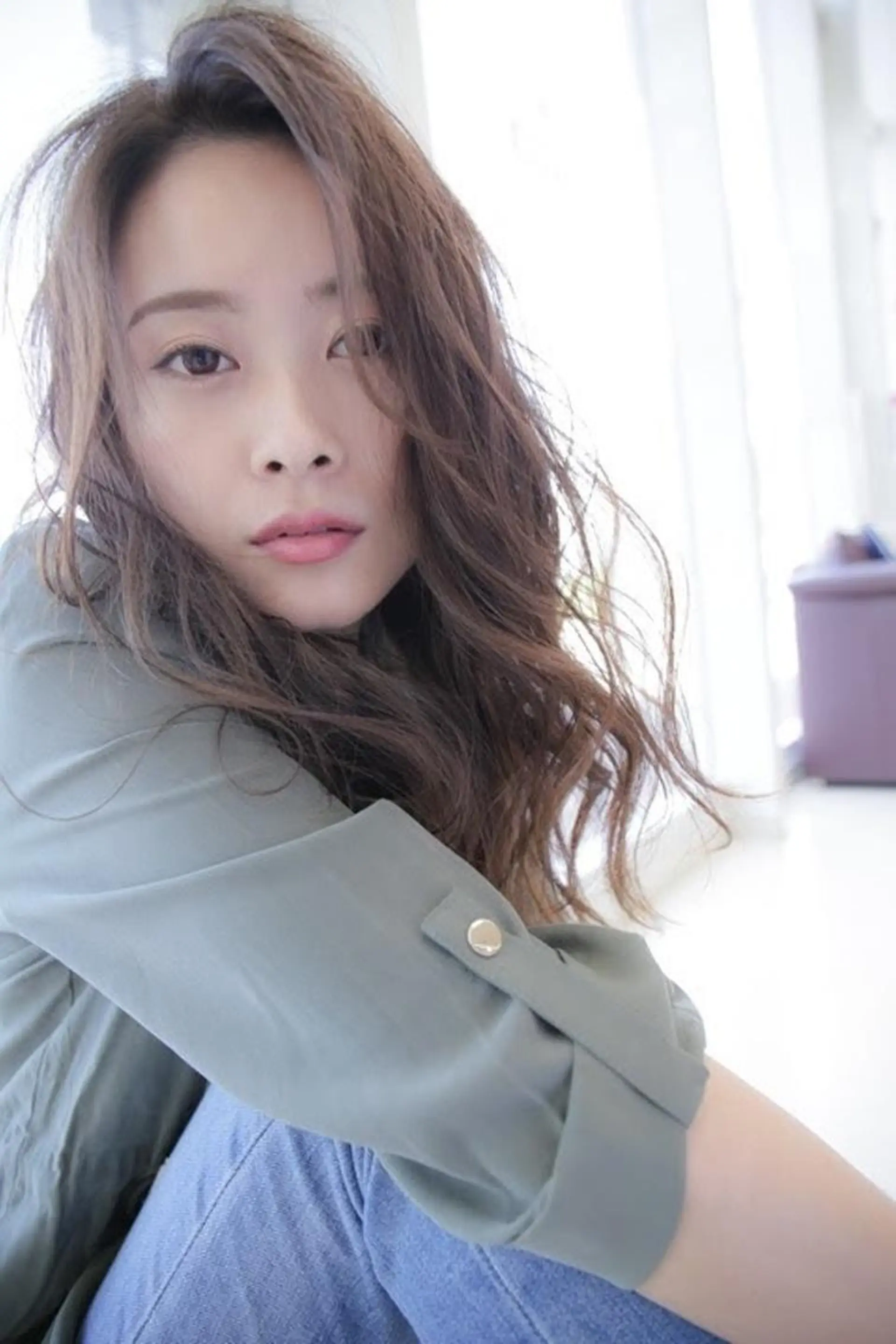 セミロング from…所属・BARBER/ 髪質改善/南慎也のヘアスタイル