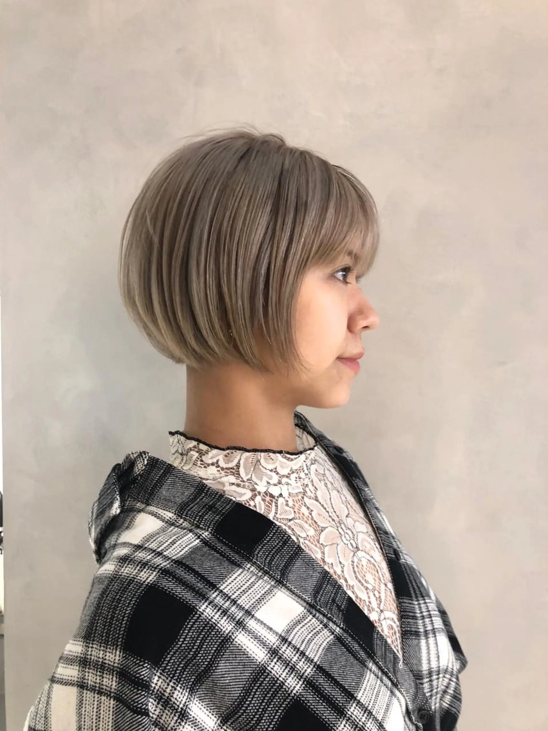 ショート カット ヘアカラー トリートメント 🌸ハイトーン 新田　廉 🌸のヘアスタイル