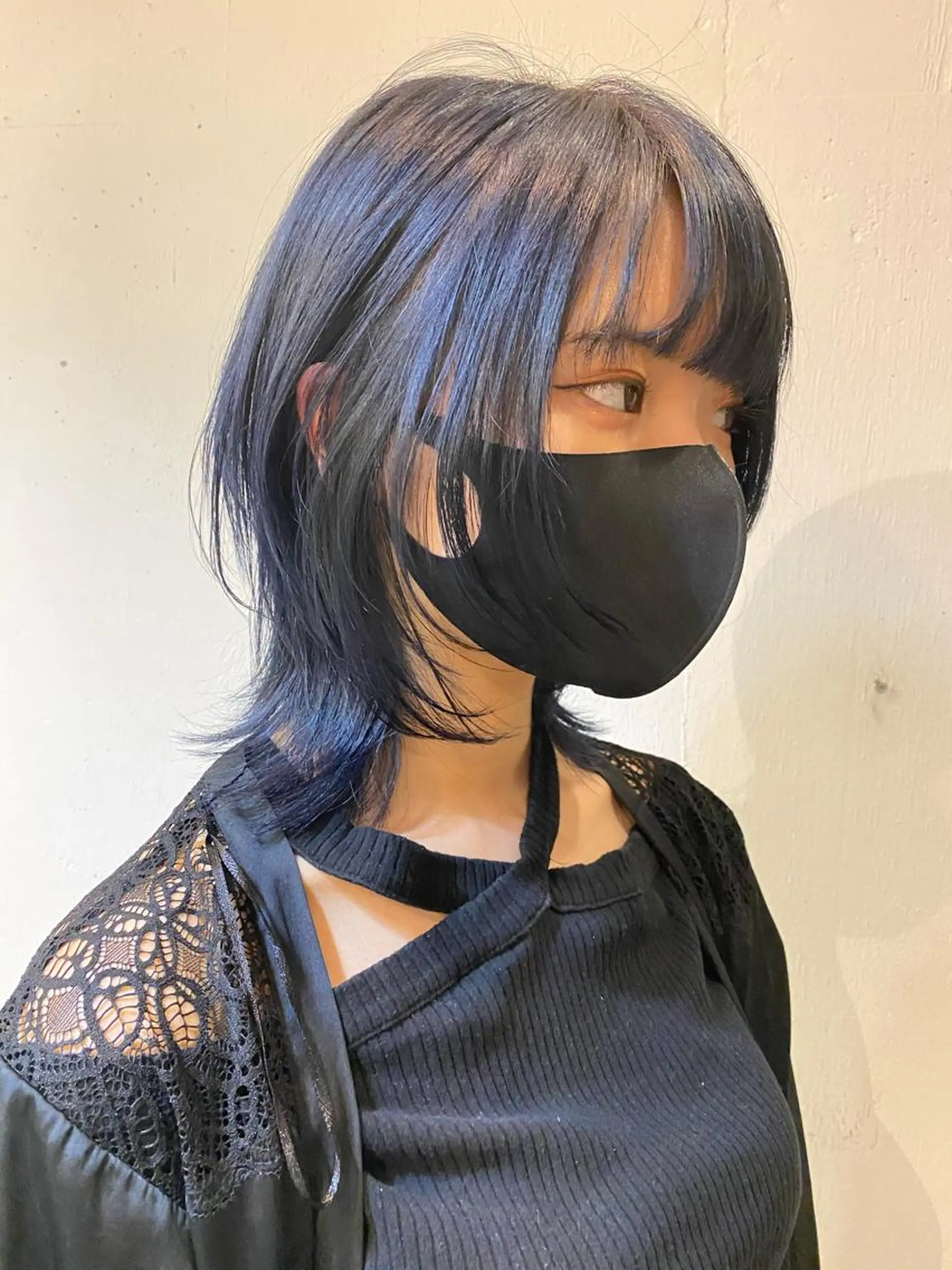 ミディアム カラー ウルフカット hemm,hemm.所属・ショート・ボブ MIKUのヘアスタイル