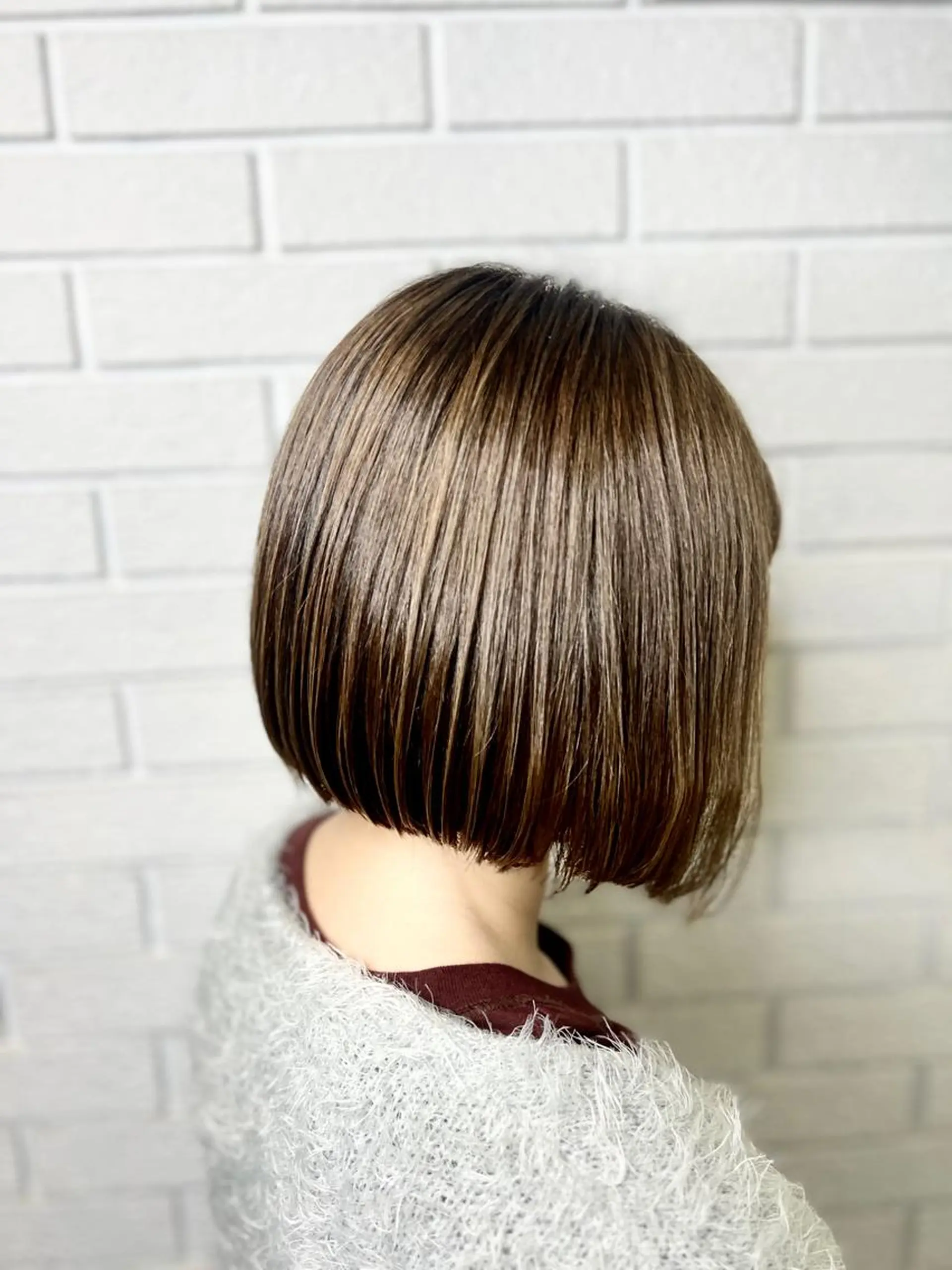 ミディアム カラー バレイヤージュ ベージュカラー ブリーチ ケアブリーチ 透明感カラー 髪質改善✨艶カラー MASAYAのヘアスタイル