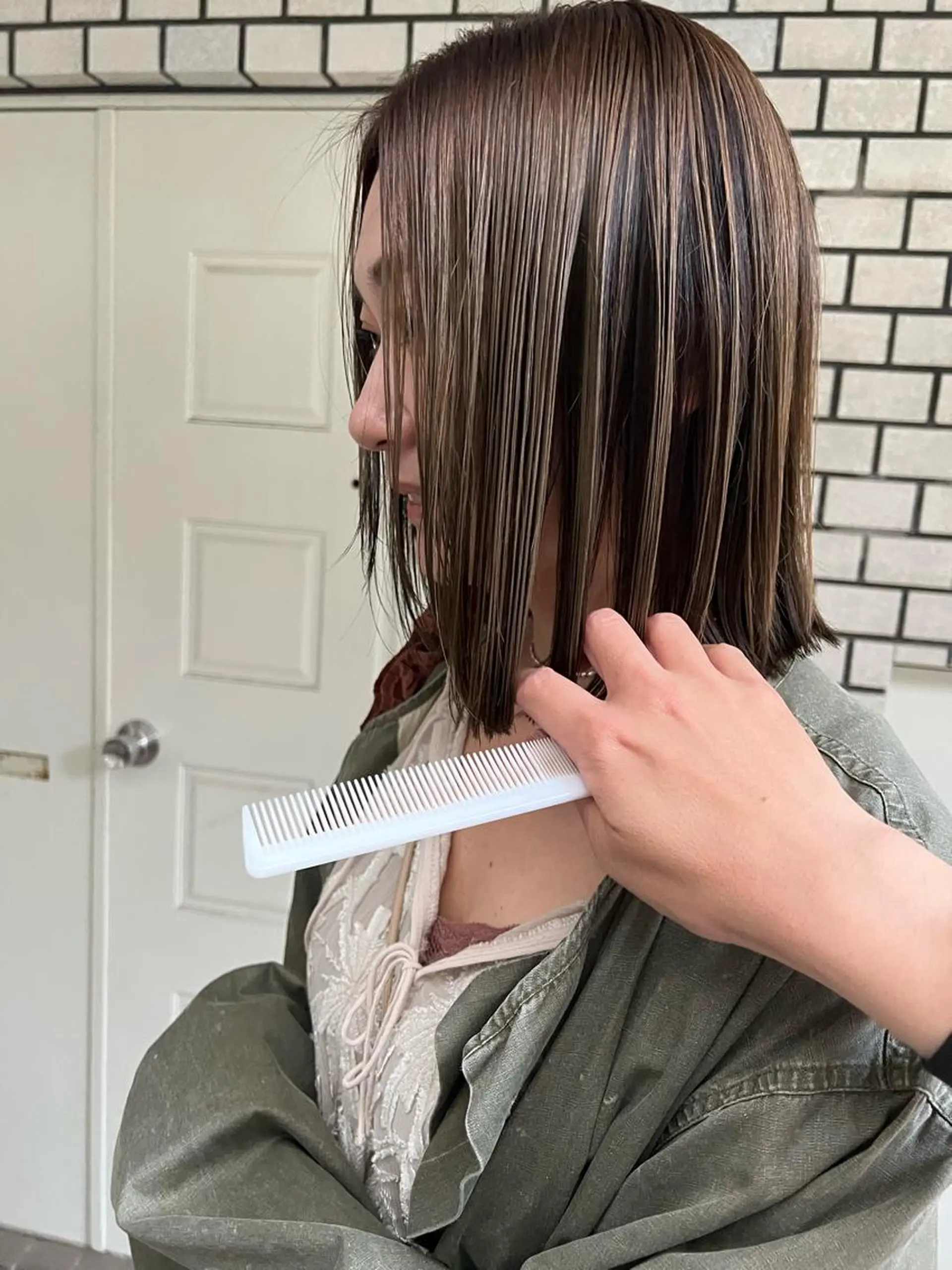 ショート カラー ブリーチ カット ヘアカラー トリートメント takada kohのヘアスタイル