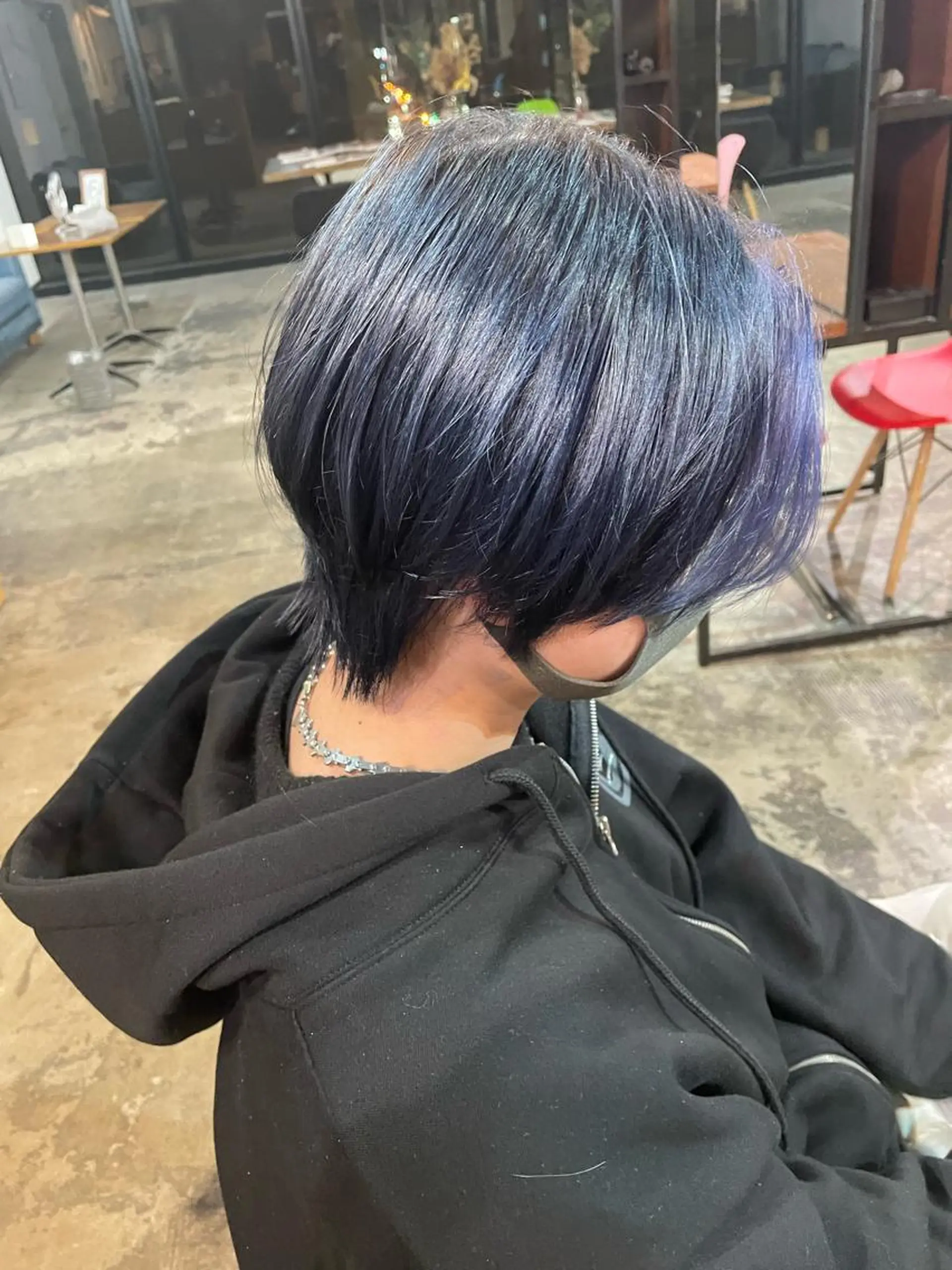 カラー La fith hair ray 札幌店所属・顔まわり/W カラー/リョウのヘアスタイル