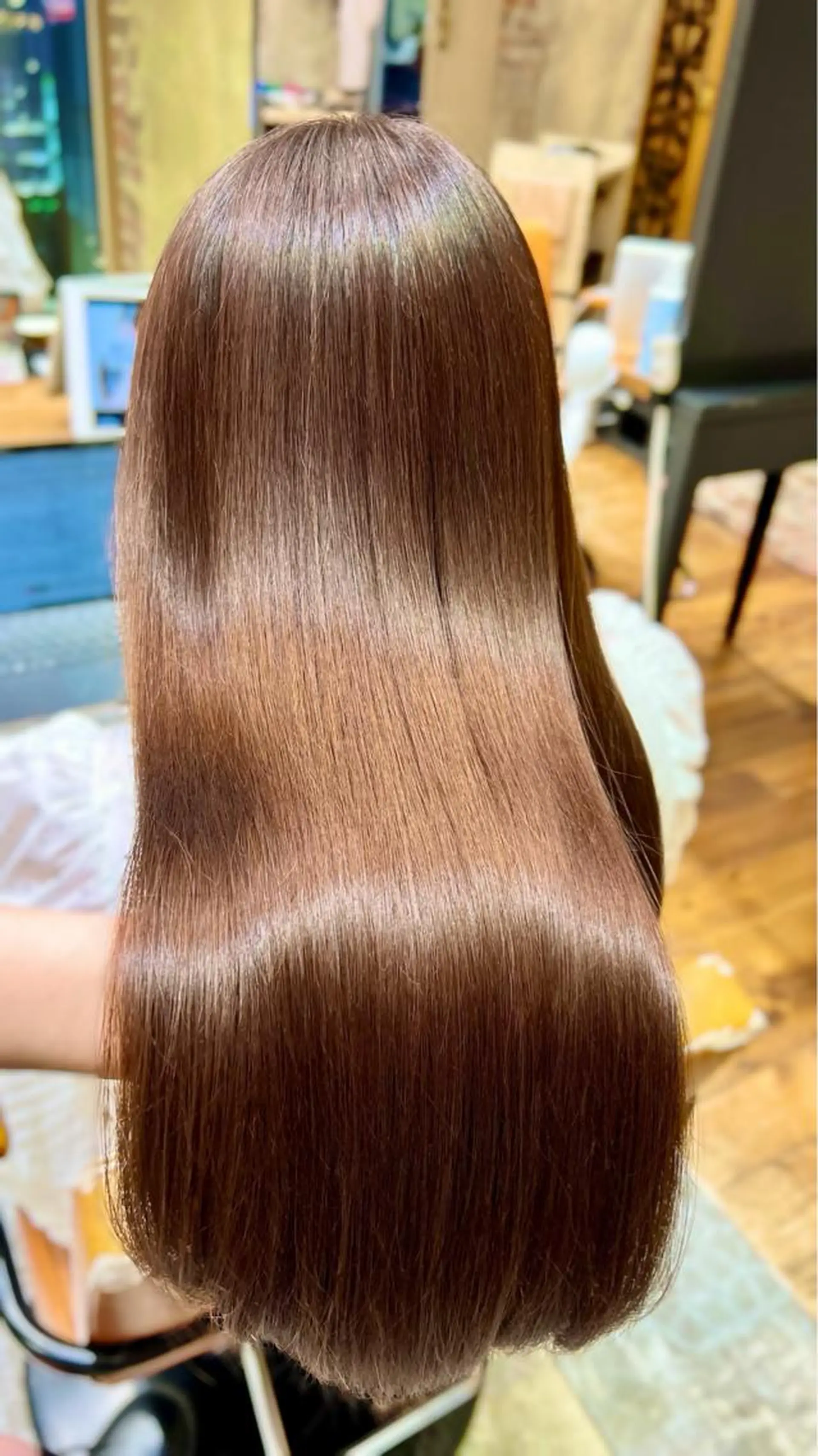 ロング 髪質改善 ロング 縮毛矯正 トリートメント 美髪ヘッドスパ🫧 西山紗奈江💆♀️のヘアスタイル