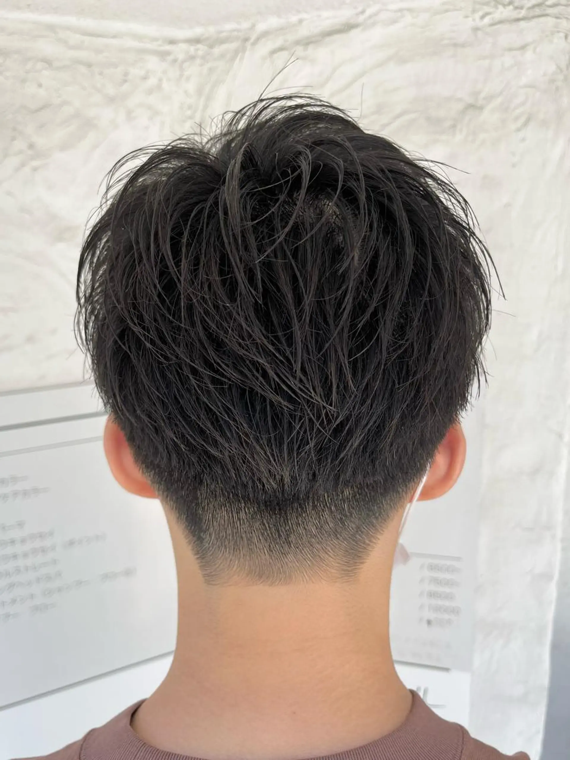 メンズ カット FUJINO RYOのヘアスタイル