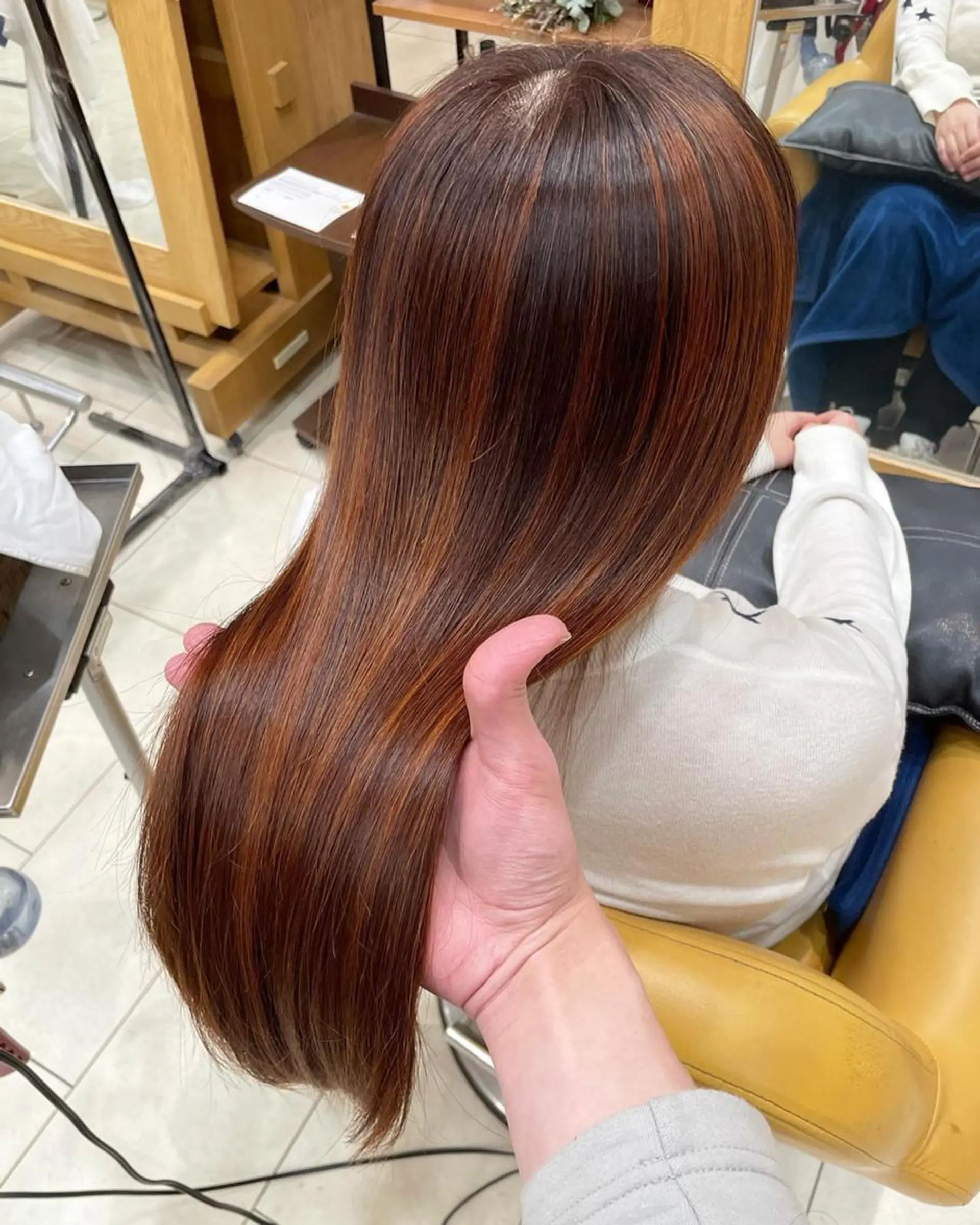 ロング ハイライト ♦️モテ髪創作者 SUGA♦️のヘアスタイル