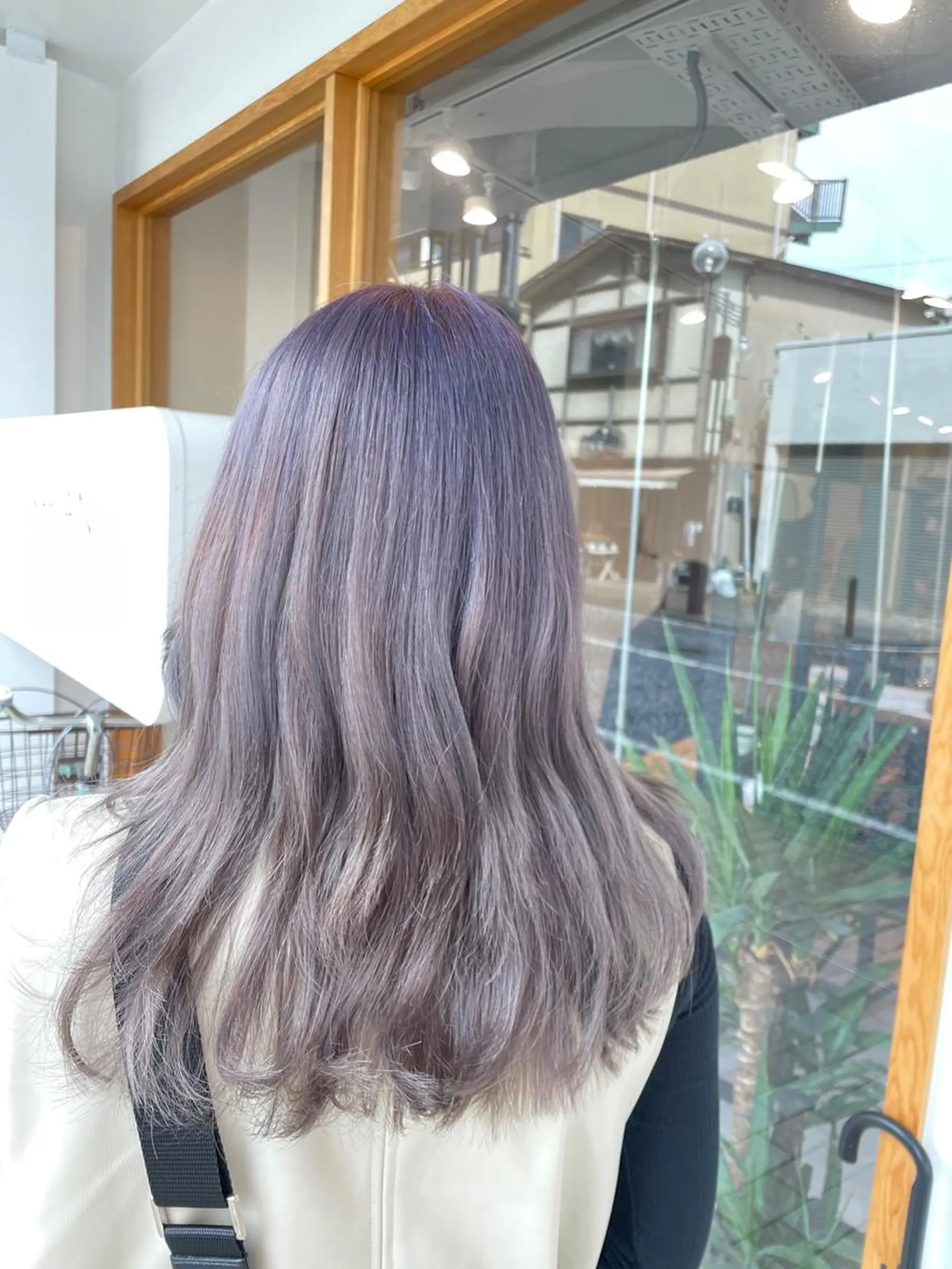 ロング カラー カット ヘアカラー SHIAN橋本店 おぐちまほのヘアスタイル