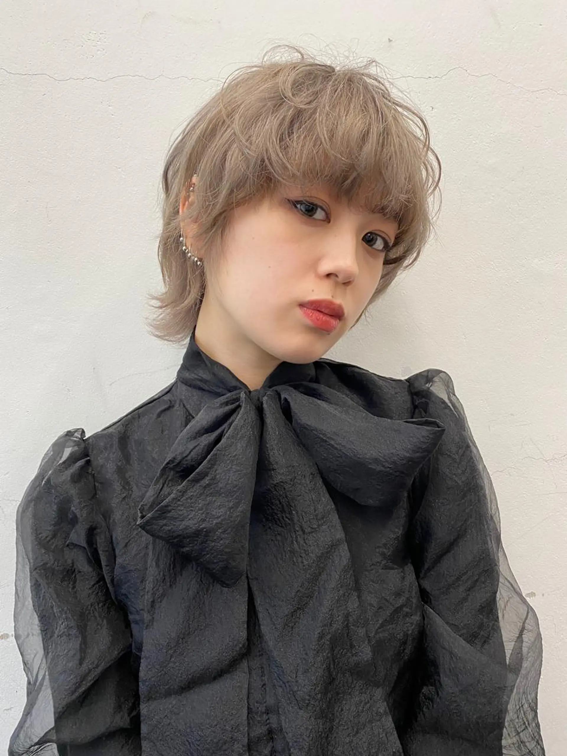 ショート カット ヘアカラー トリートメント SOLA .のヘアスタイル