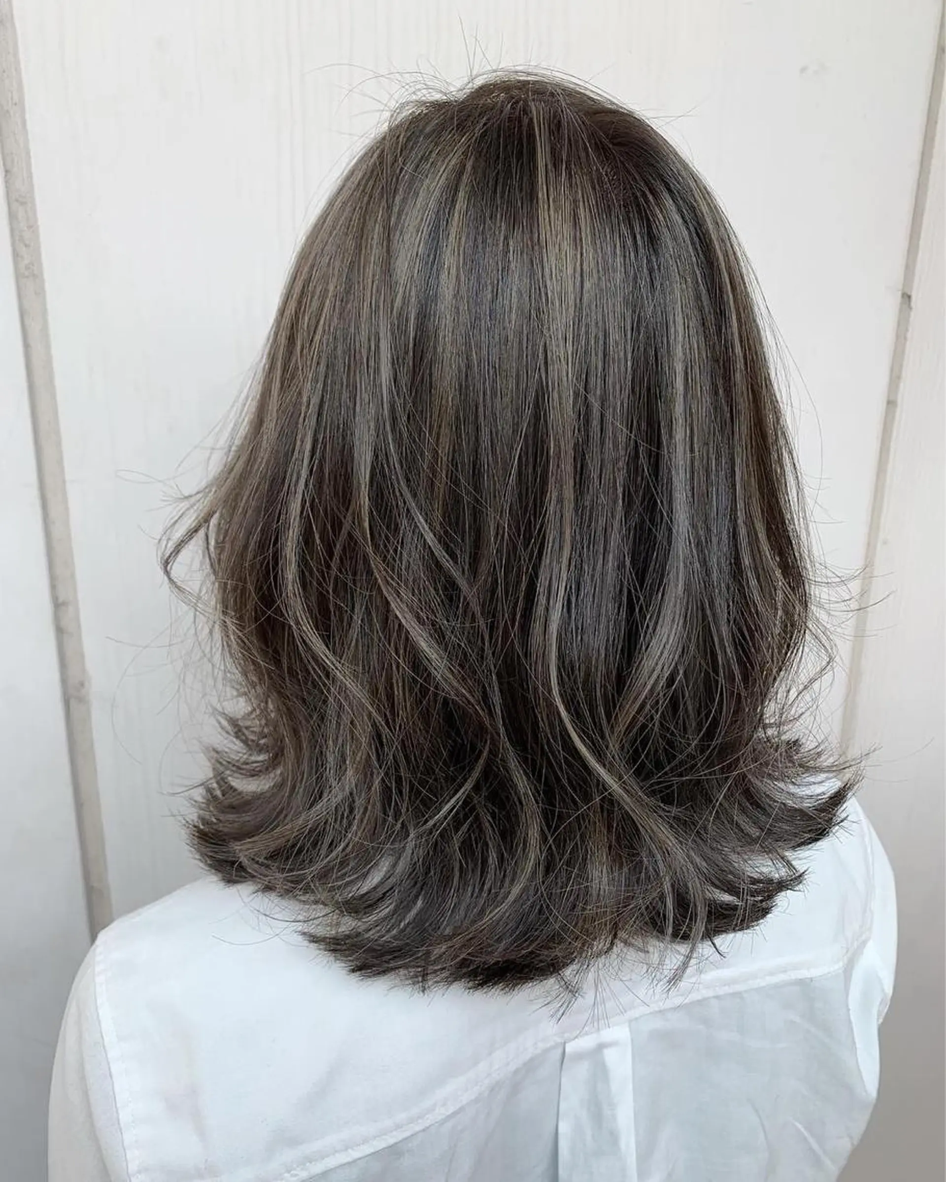 ミディアム 髪質改善will hairdesignのヘアスタイル