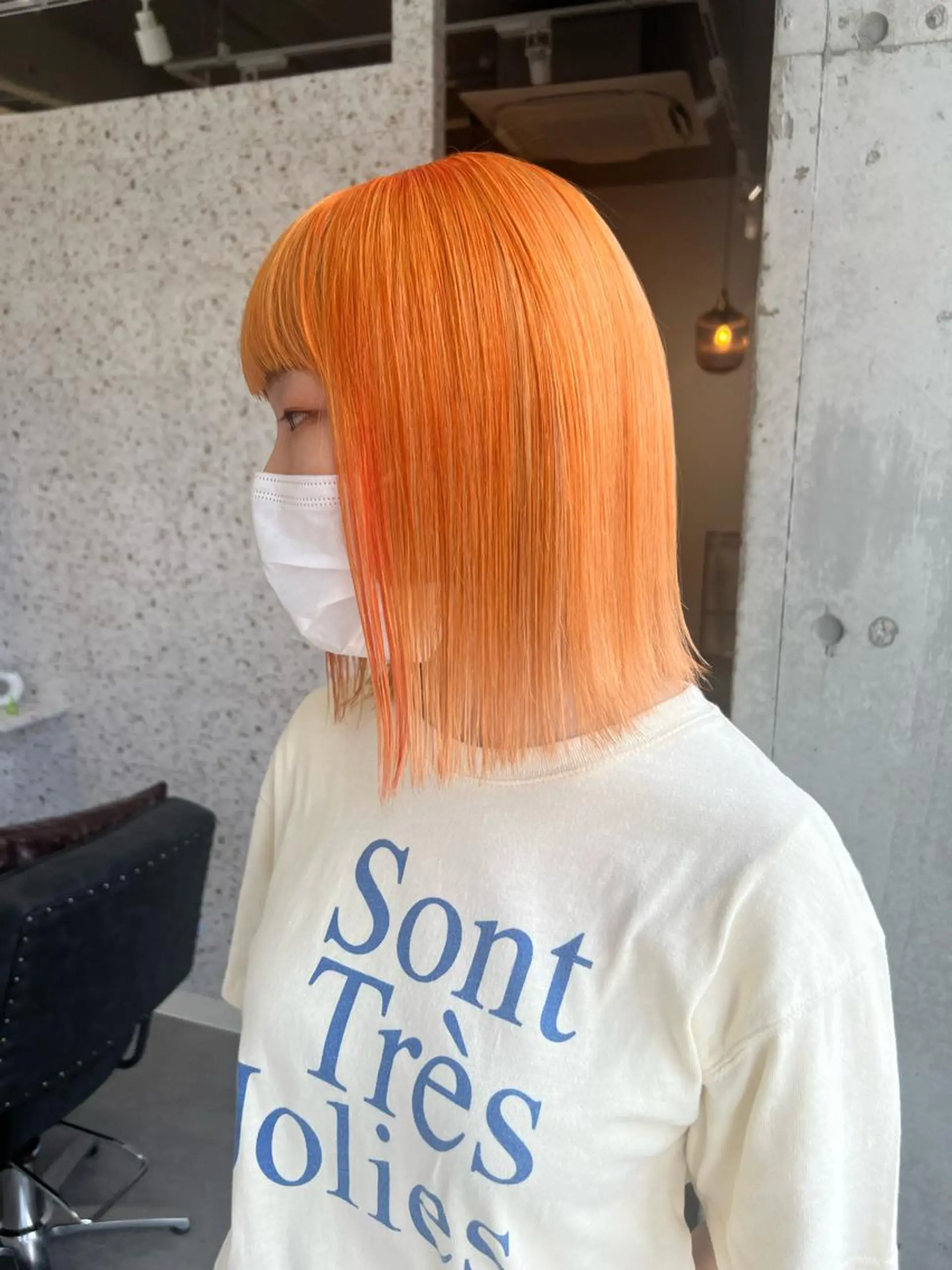 ミディアム カラー バレイヤージュ ブリーチ ケアブリーチ ハイライトカラー インナーカラー ヘアカラー トリートメント lani 天神大名/ブリーチのヘアスタイル