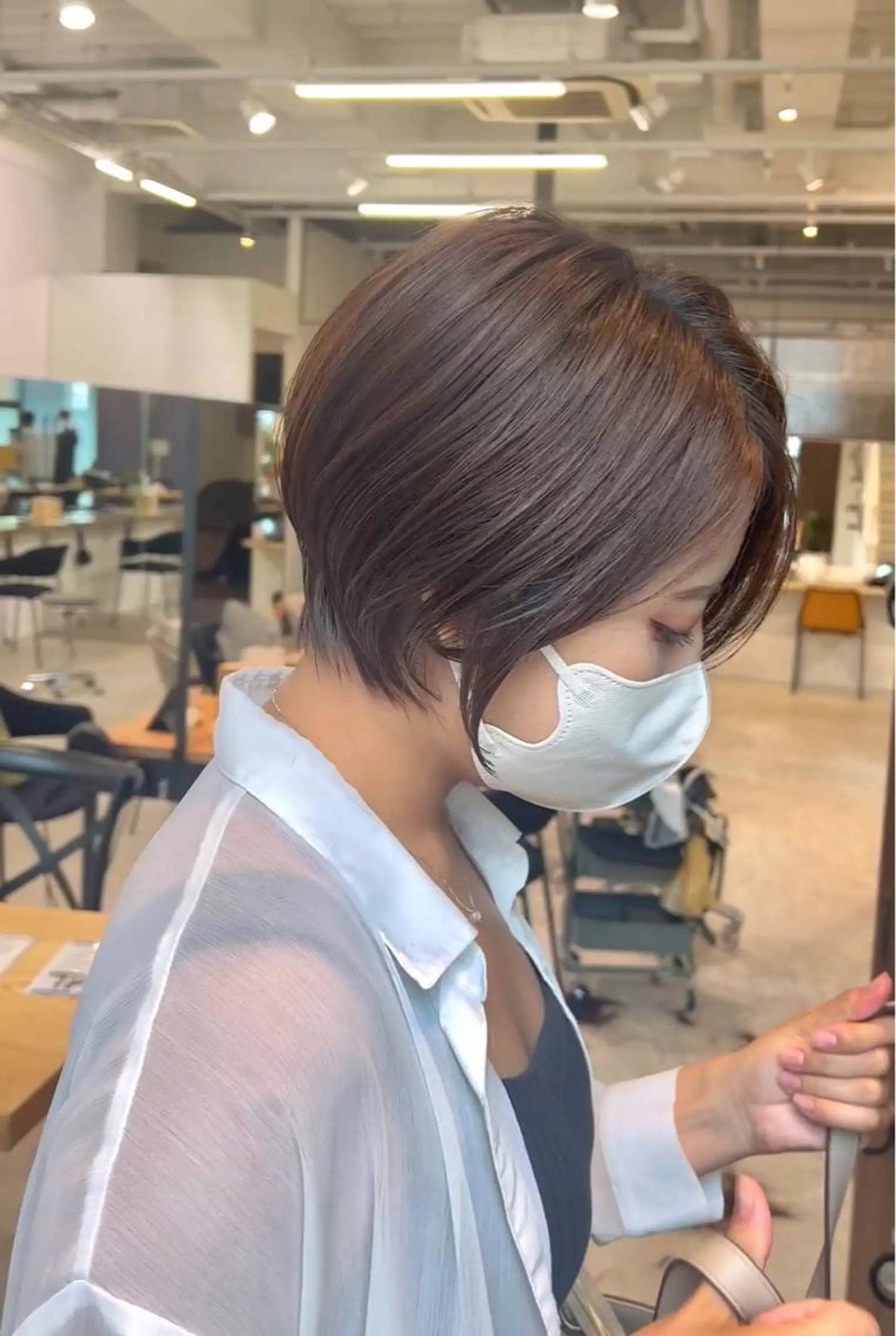 ショート 🌈銀座、ボブ ショート🌈にっしーのヘアスタイル