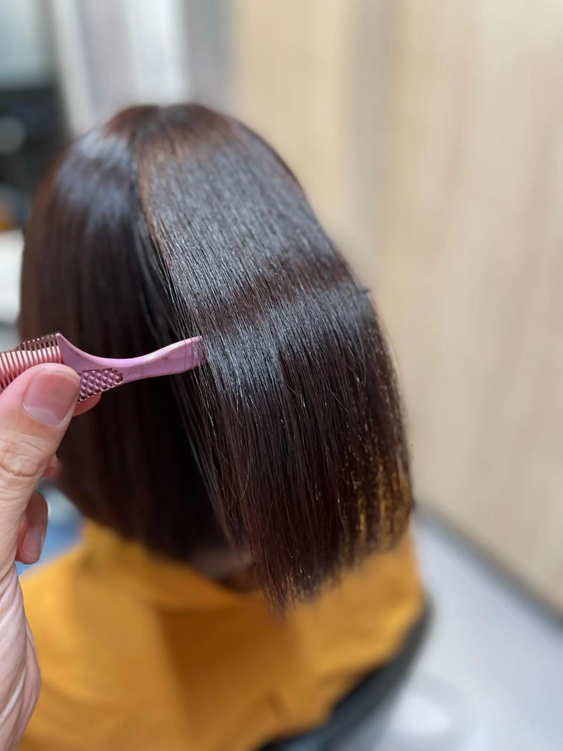 カット 縮毛矯正 トリートメント 大宮縮毛矯正の達人 髪質改善/レイヤーのヘアスタイル