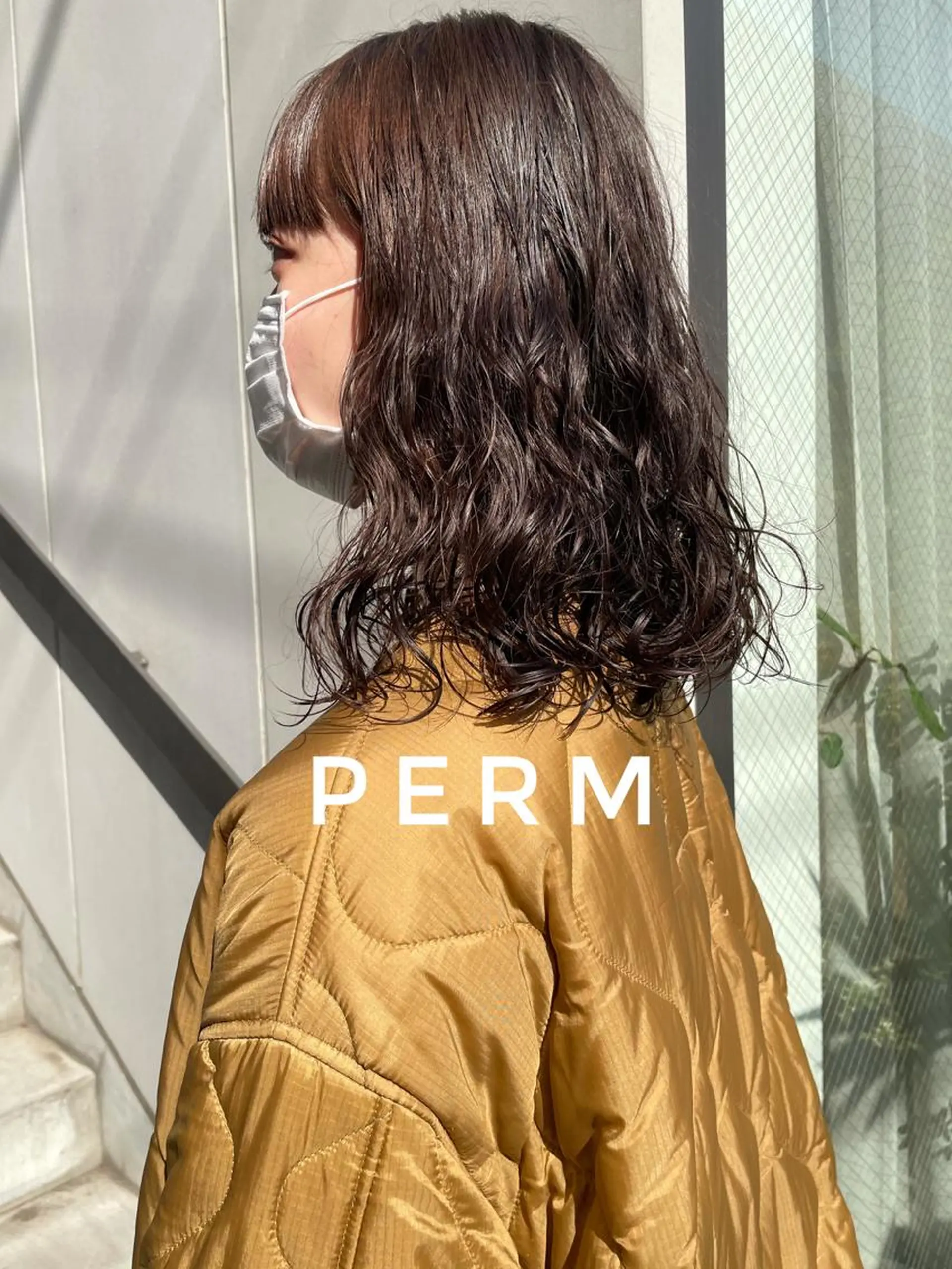 ミディアム パーマ キッズ オトナヘア🌸 harukaのヘアスタイル