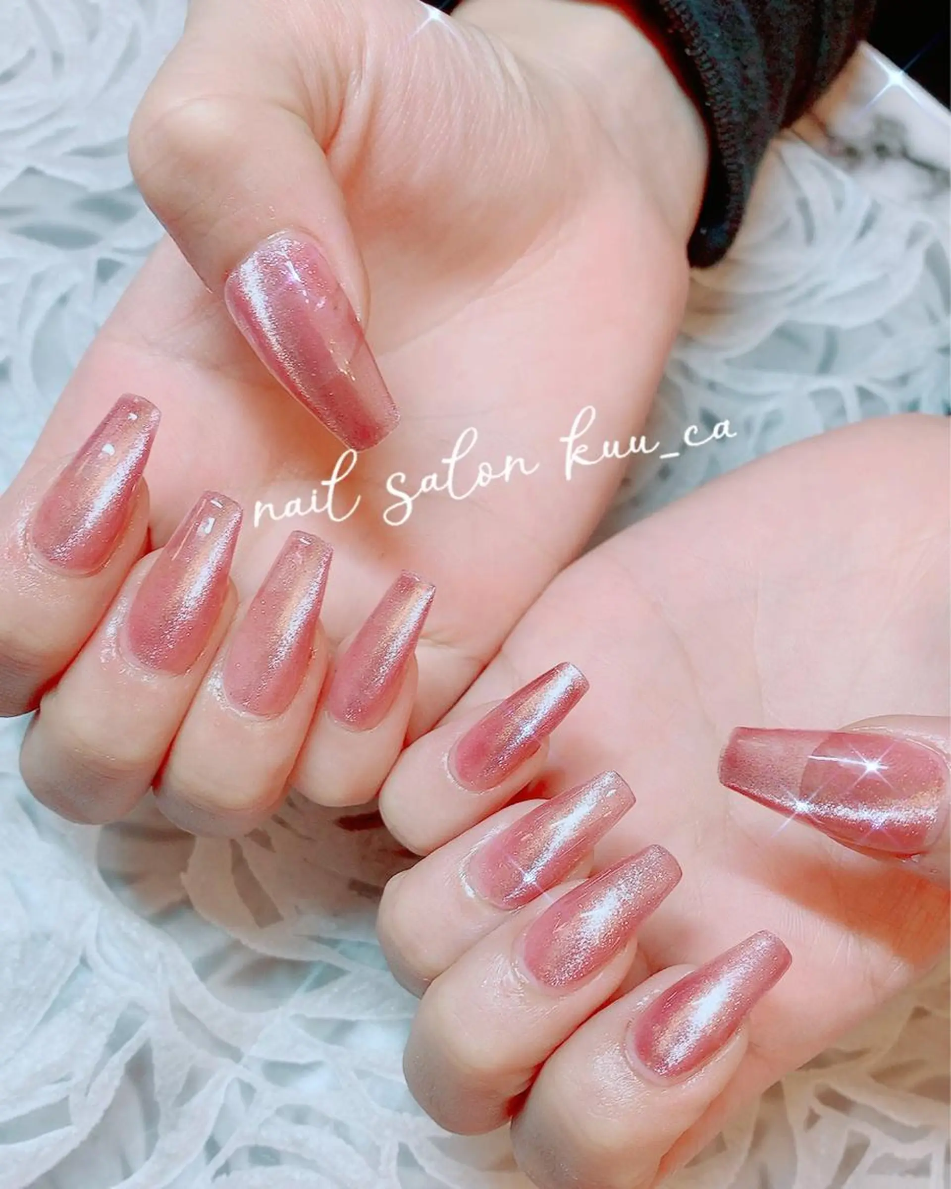 ネイル マグネットネイル ハンドネイル nail salon kuu_caのネイルデザイン
