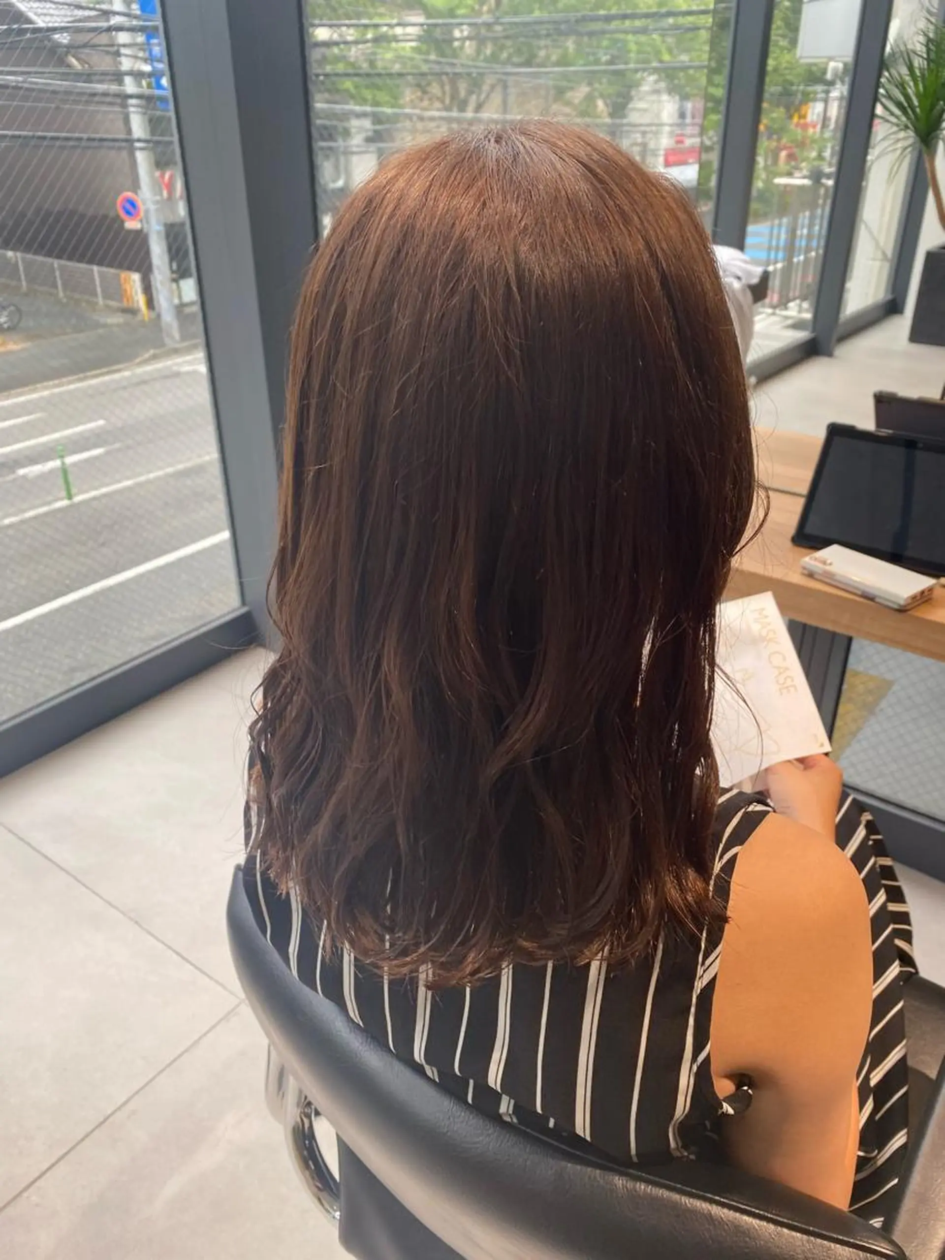 カラー ヘアカラー トリートメント 朝倉 南のヘアスタイル