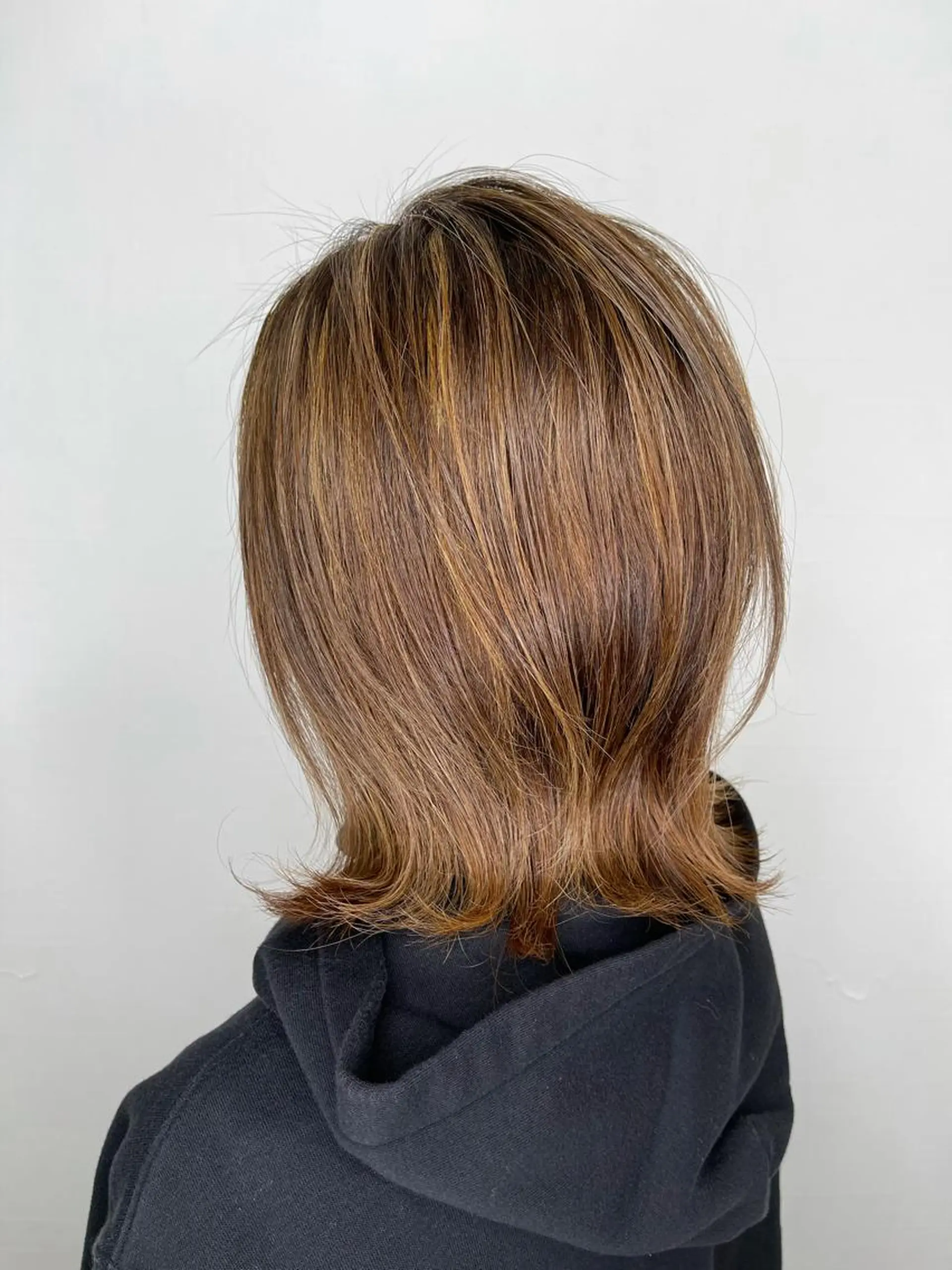 ミディアム カラー ヘアカラー 杉田 一浩のヘアスタイル