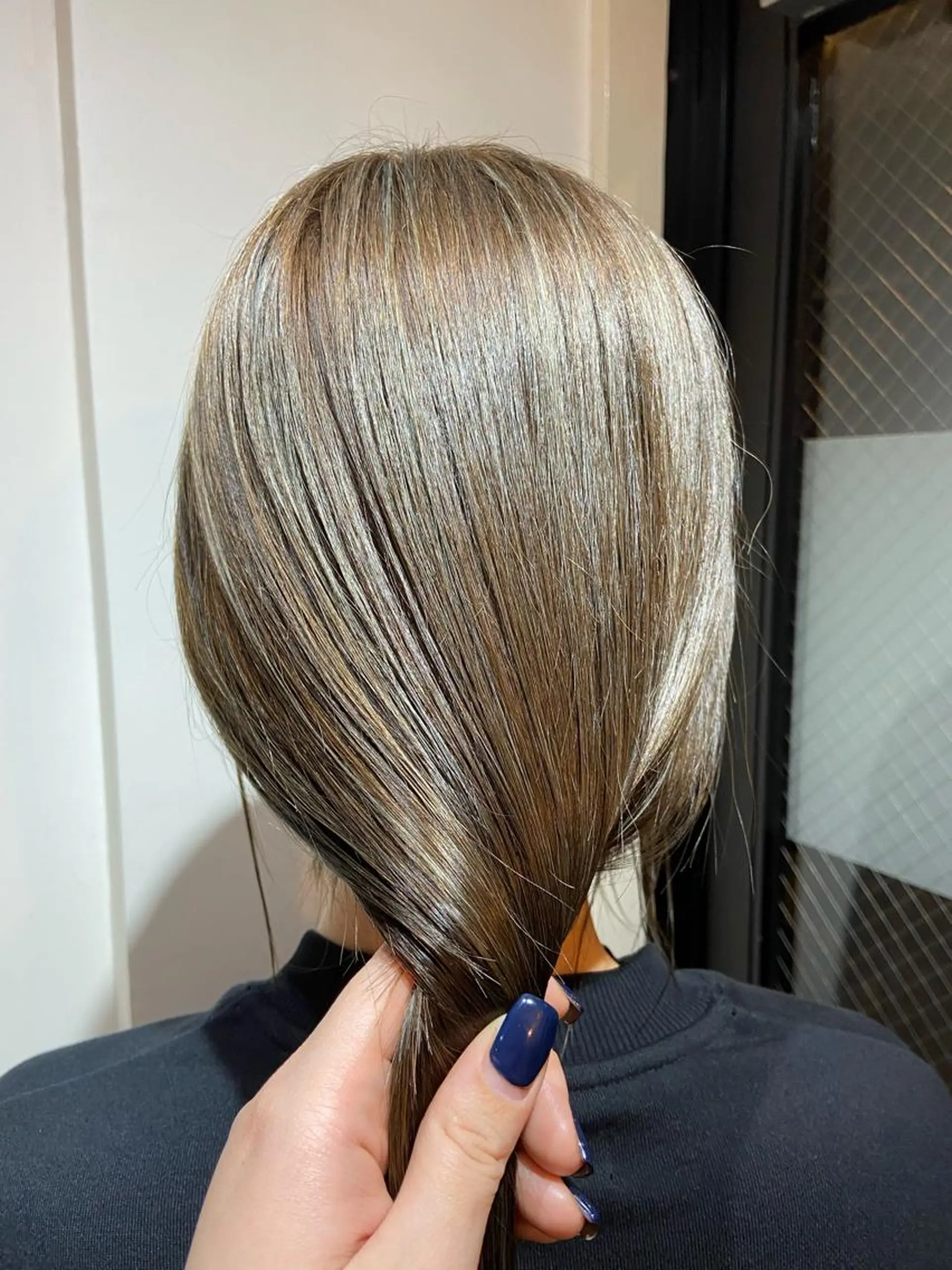 セミロング カラー Lamana所属・透明感カラー/ 加瀬たまものヘアスタイル