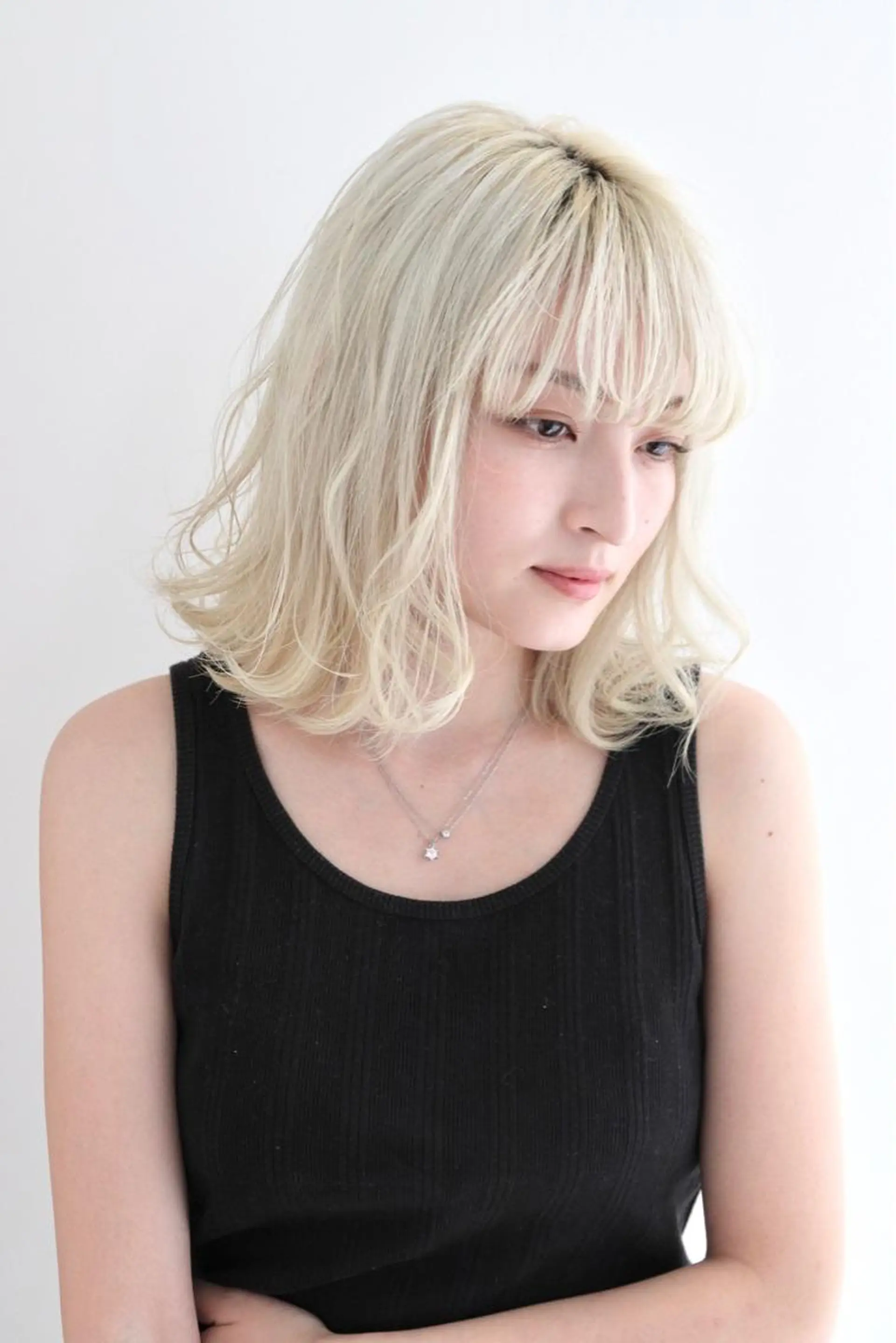 カラー 莉乃/縮毛矯正/髪質 改善/艶カラーのヘアスタイル