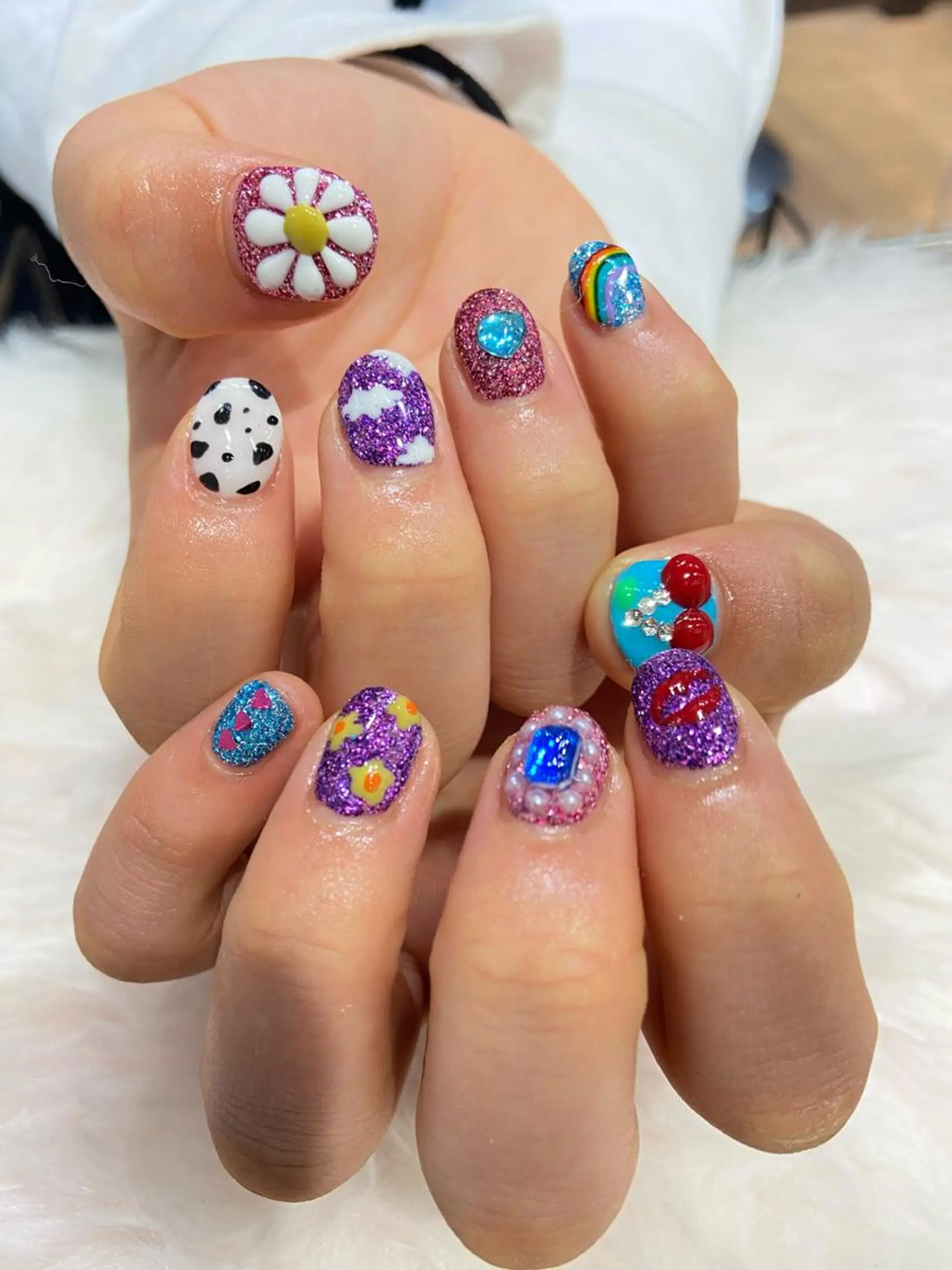 ネイル 🧸プルエクステ❤︎ ネイルKAO🧸のヘアスタイル