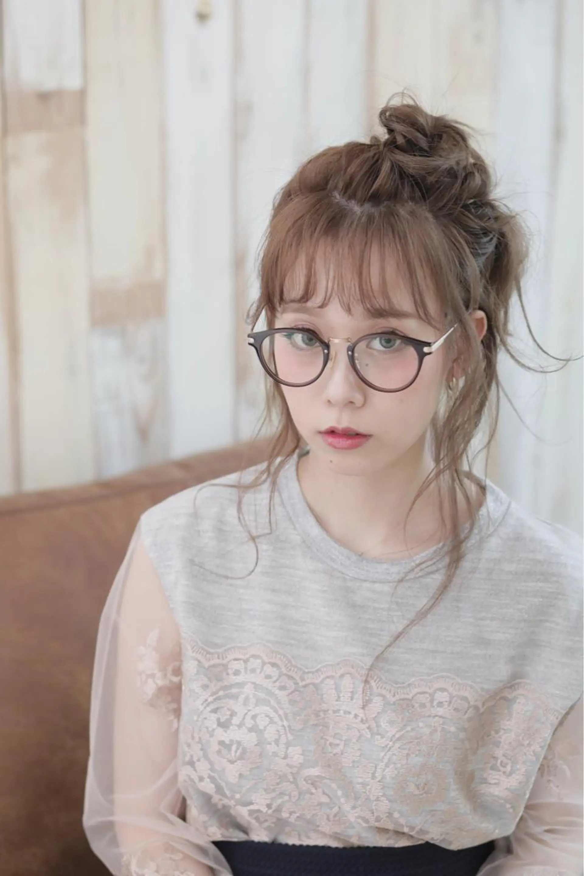 セミロング カラー パーマ ヘアアレンジ カット SALOWIN 二子玉川店所属・kei_____ SALOWINのヘアスタイル