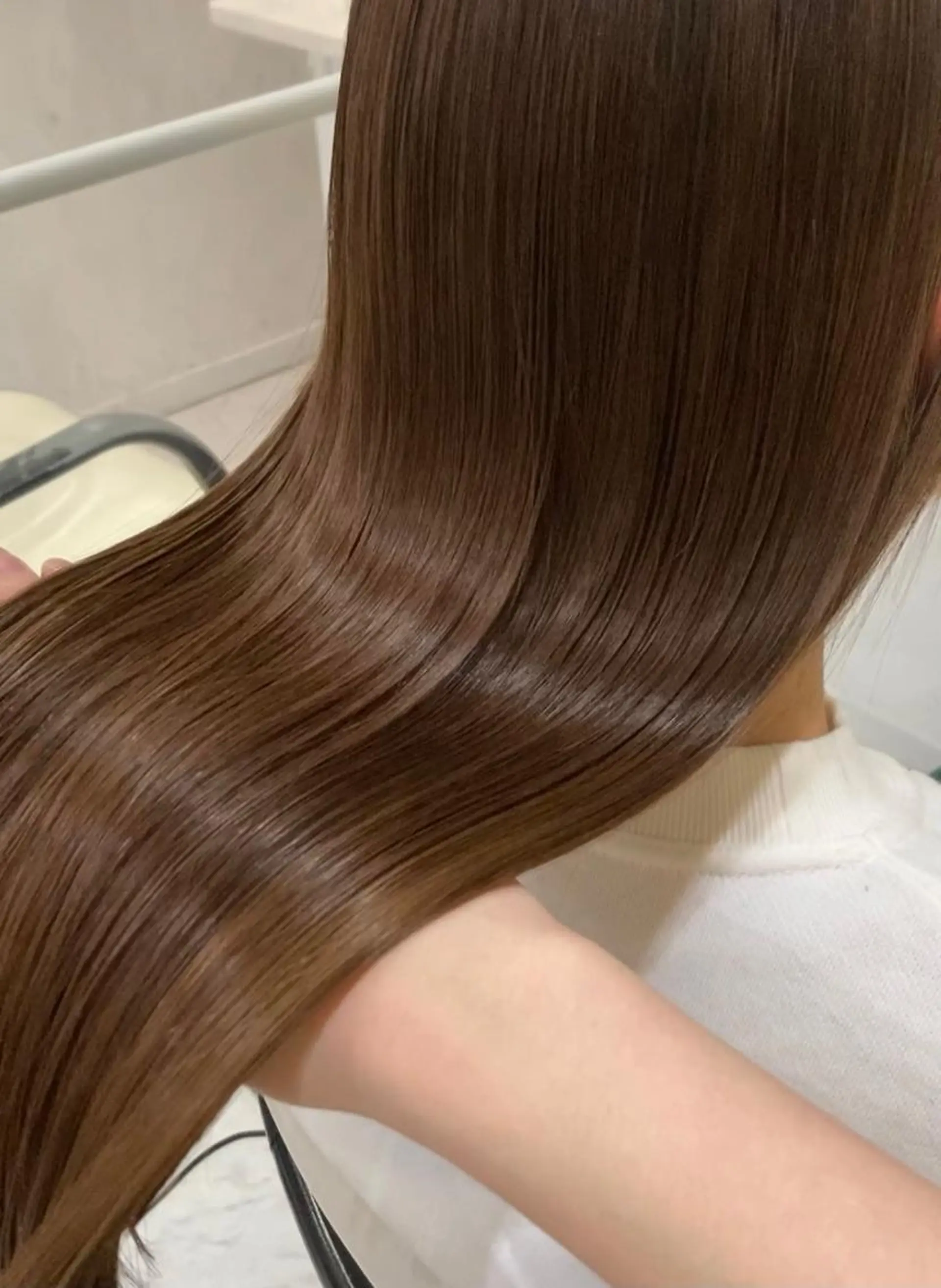 セミロング ヘアカラー トリートメント ralme/sol 髪質改善のヘアスタイル