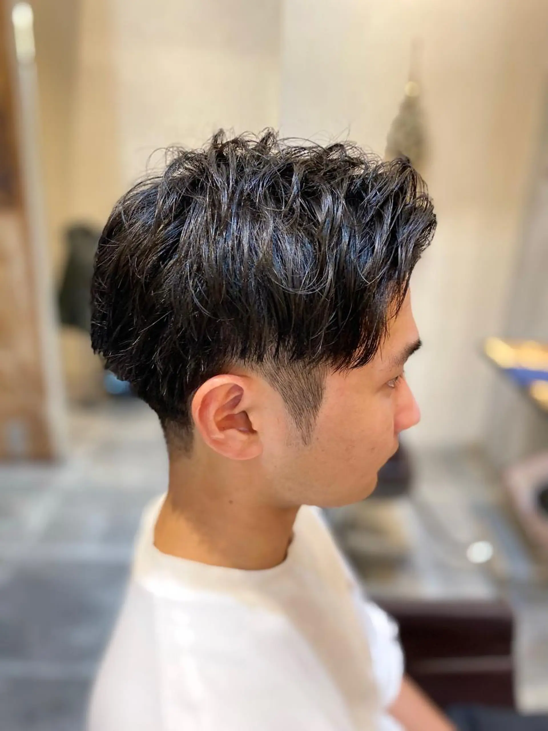 メンズ カット 韓国風cut/ 縮毛矯正/正岡幹康のヘアスタイル