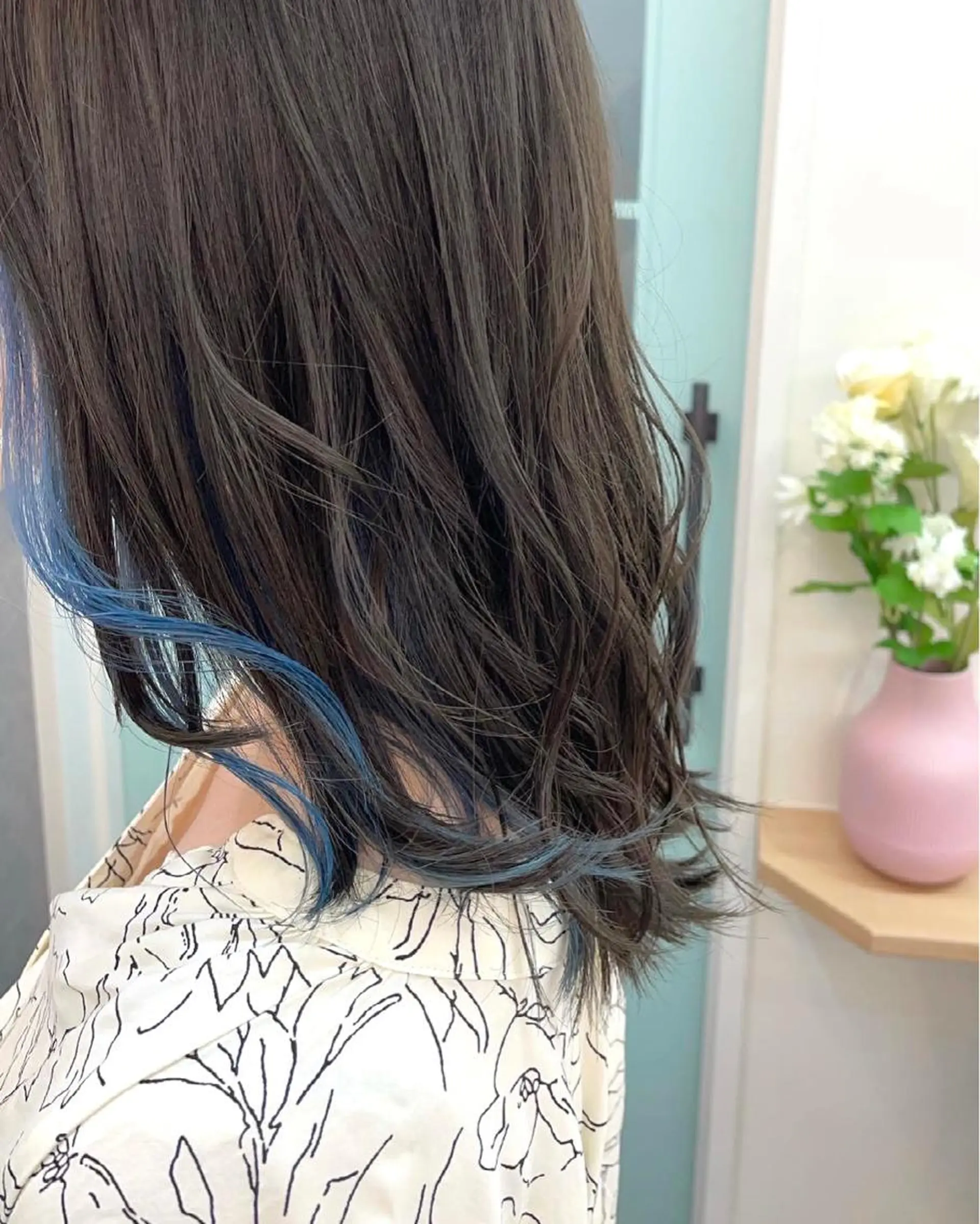 セミロング カラー 超ボブ特化船橋駅 徒歩5分/國分雄斗のヘアスタイル