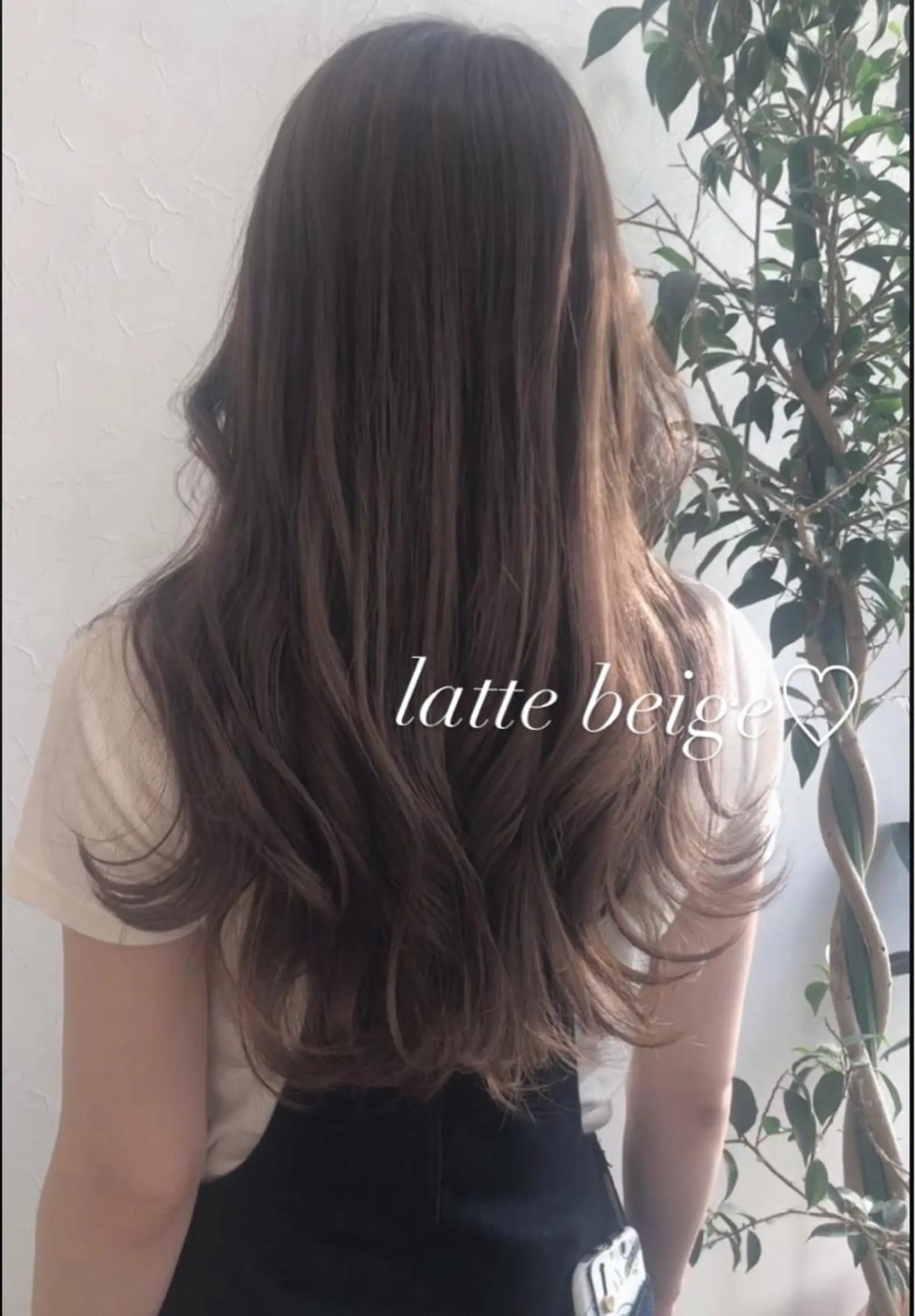 ロング カラー nakahara madokaのヘアスタイル