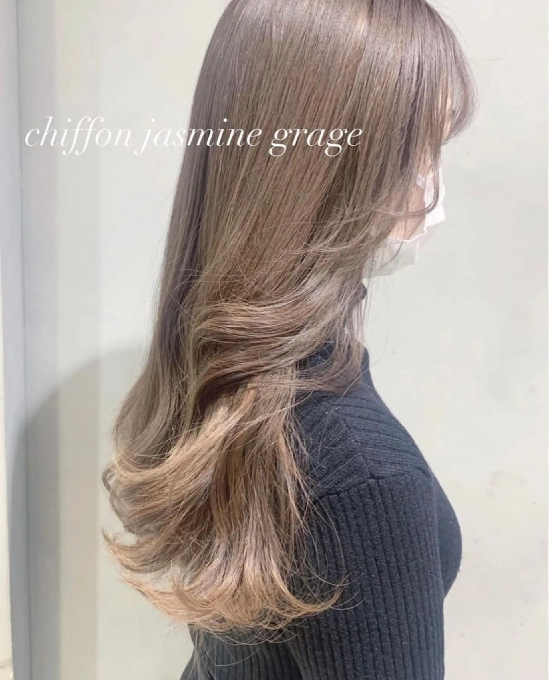 ロング カラー ヘアカラー ワンホン/韓国ヘア 🤍amiのヘアスタイル