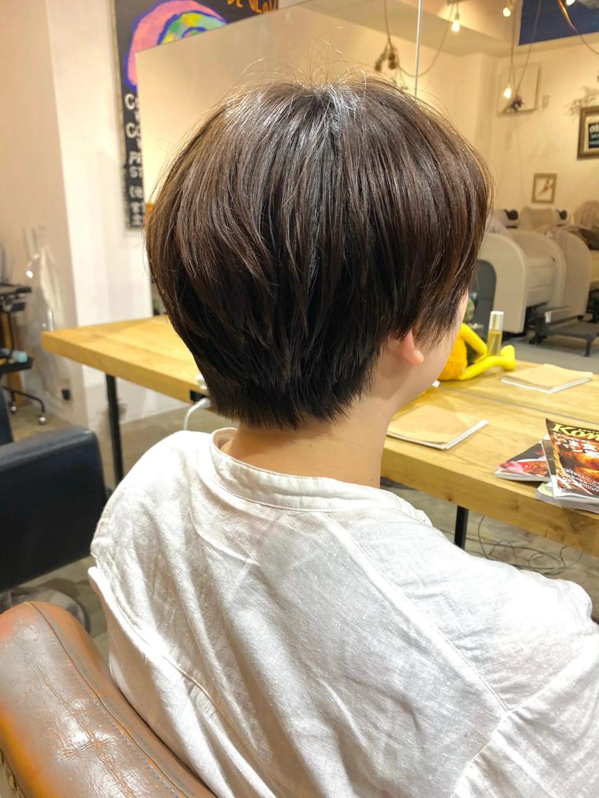 ショート 小日向 沙織のヘアスタイル